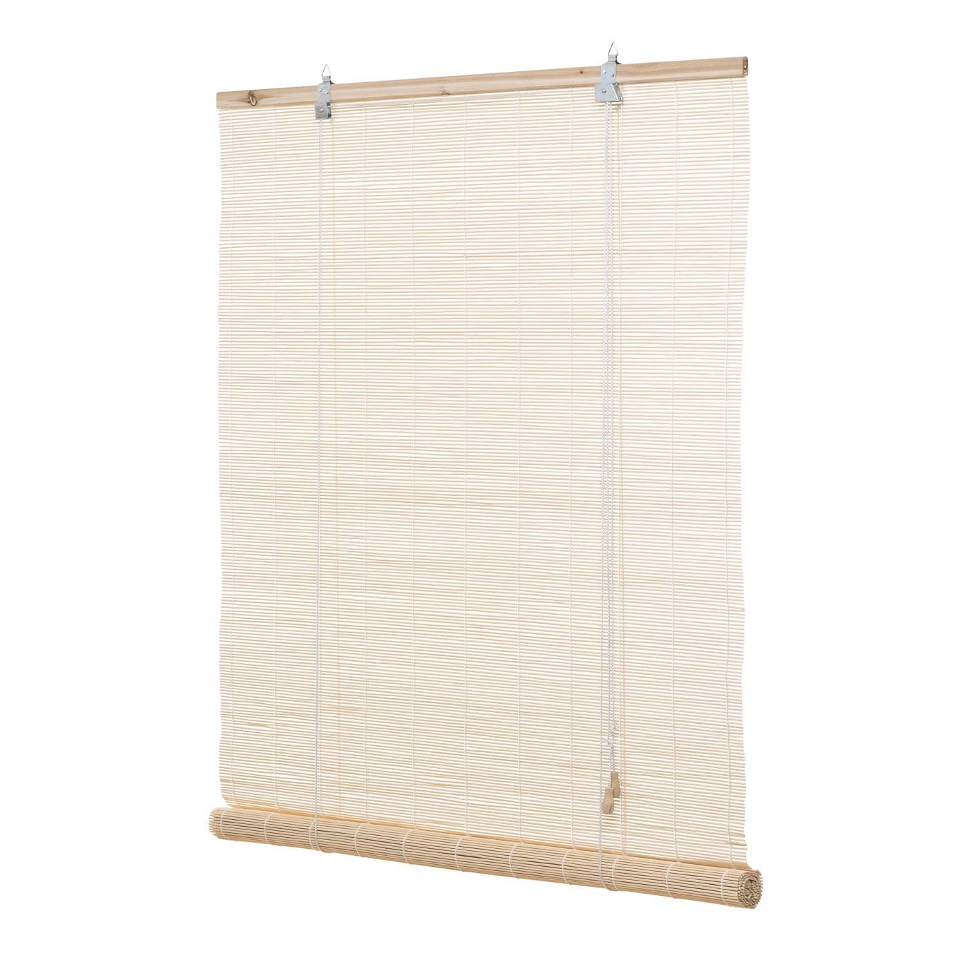 Ventanara® Bamboo Roller Blind Including Mounting Material, Bamboo, natural, 120 x 160 cm