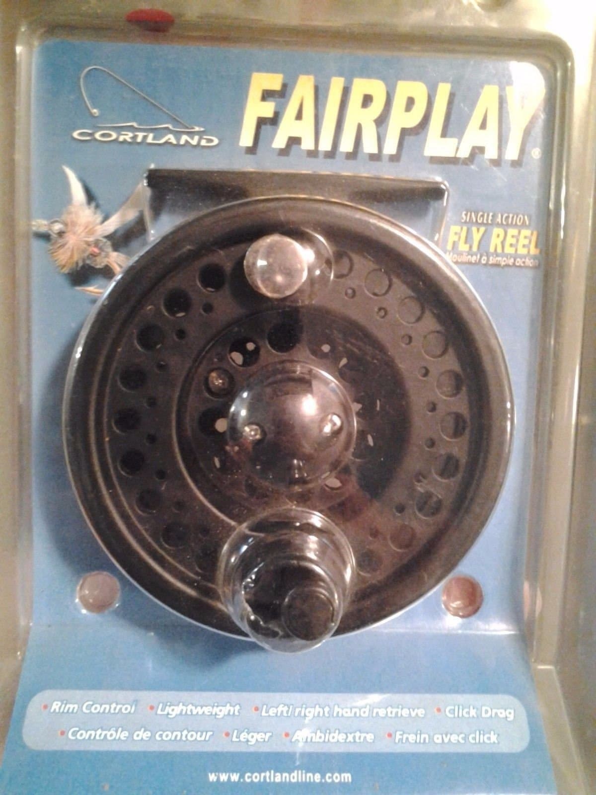Fly Reel Single Action Fishing