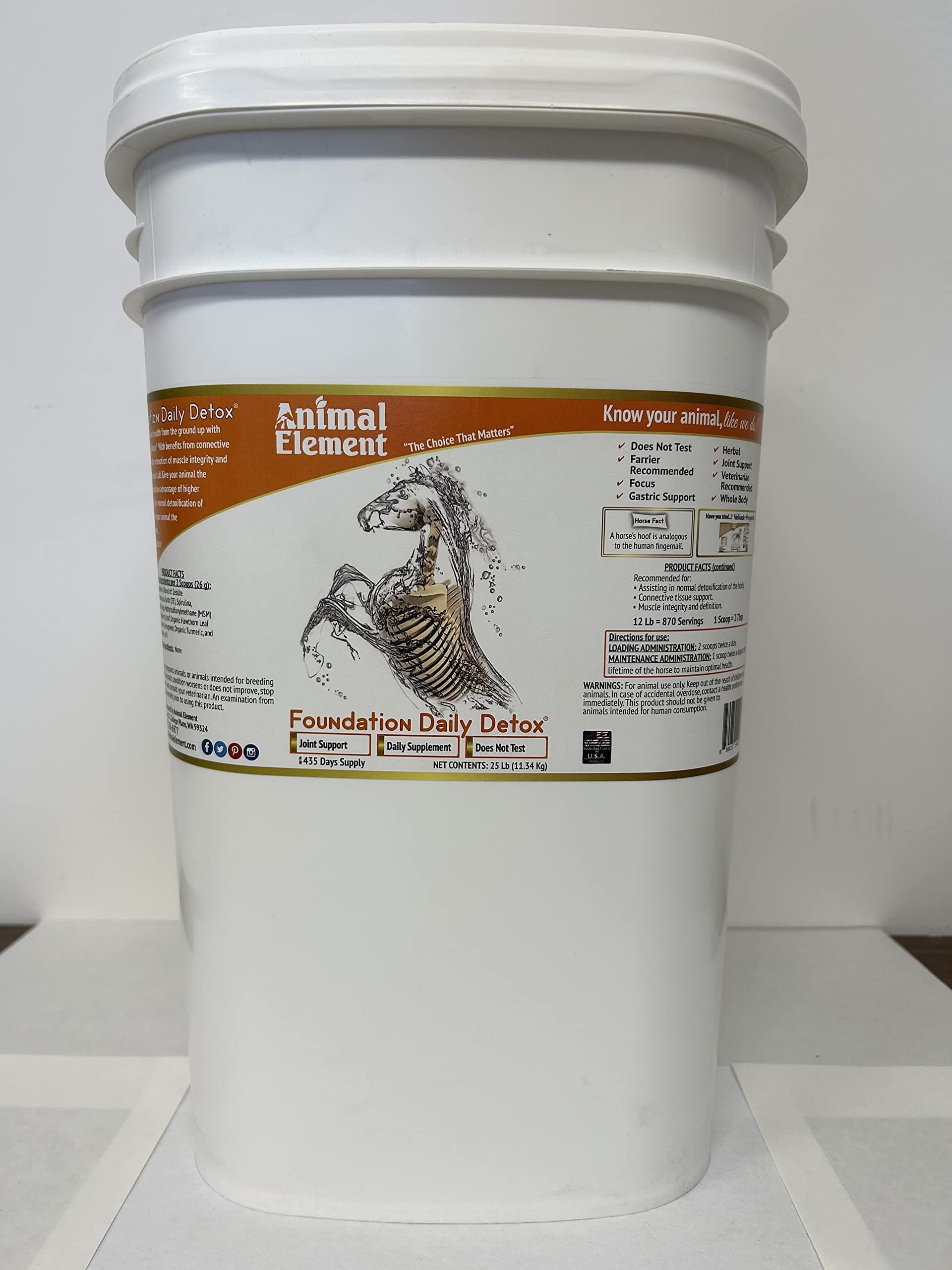 Foundation Daily Detox-25 lb.