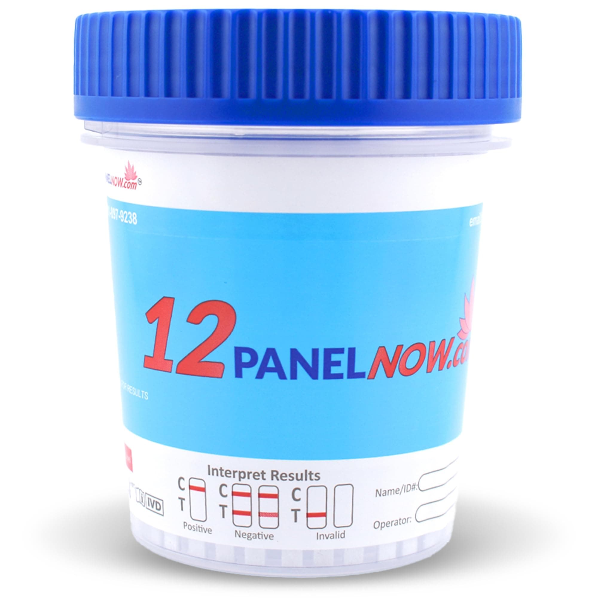 25 Pack - Urine Drug Test Kits - 12 Panel Diagnostic Multi Drug Screen Cup | Drug Screening + CLIA Waived, AMP, BAR, BUP, BZO, COC, THC, PCP, MTD, MDMA, OXY, MET, OPI.