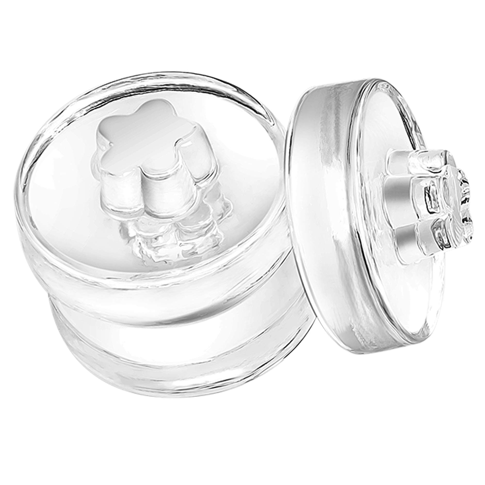 Sekmet 3-Pack Fermentation Glass Weights with Easy Grip Handle for Wide Mouth Mason Jar Fermenting and More Home Fermented Dishwasher safe