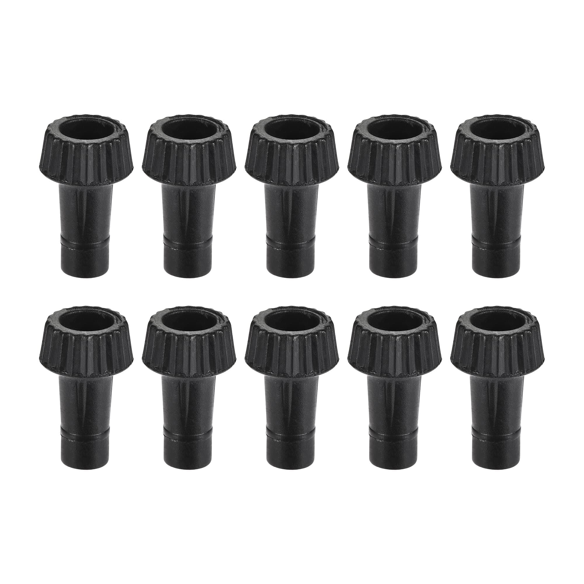 sourcing mapOn/Off Replacement Light Turn Switch Knob Lamp Socket Extension Knobs 20mm Length Black 10Pcs