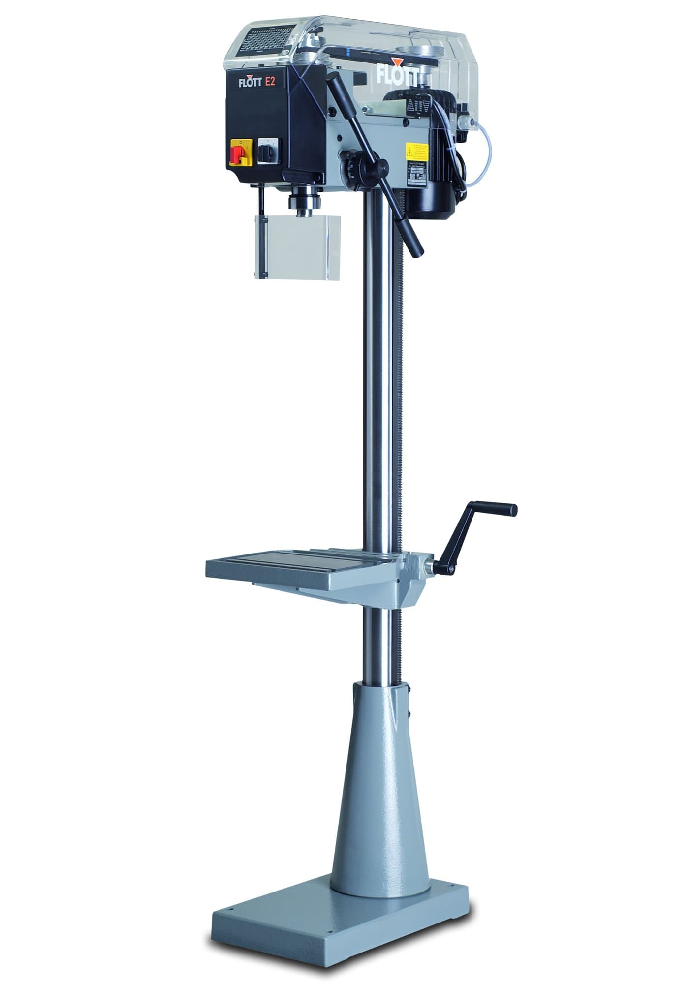 SB E2 Floor Model Drill Press 0.6 Horsepower, 460V 3-Phase, Heavy Duty Steel with cast-Iron Base, 15"