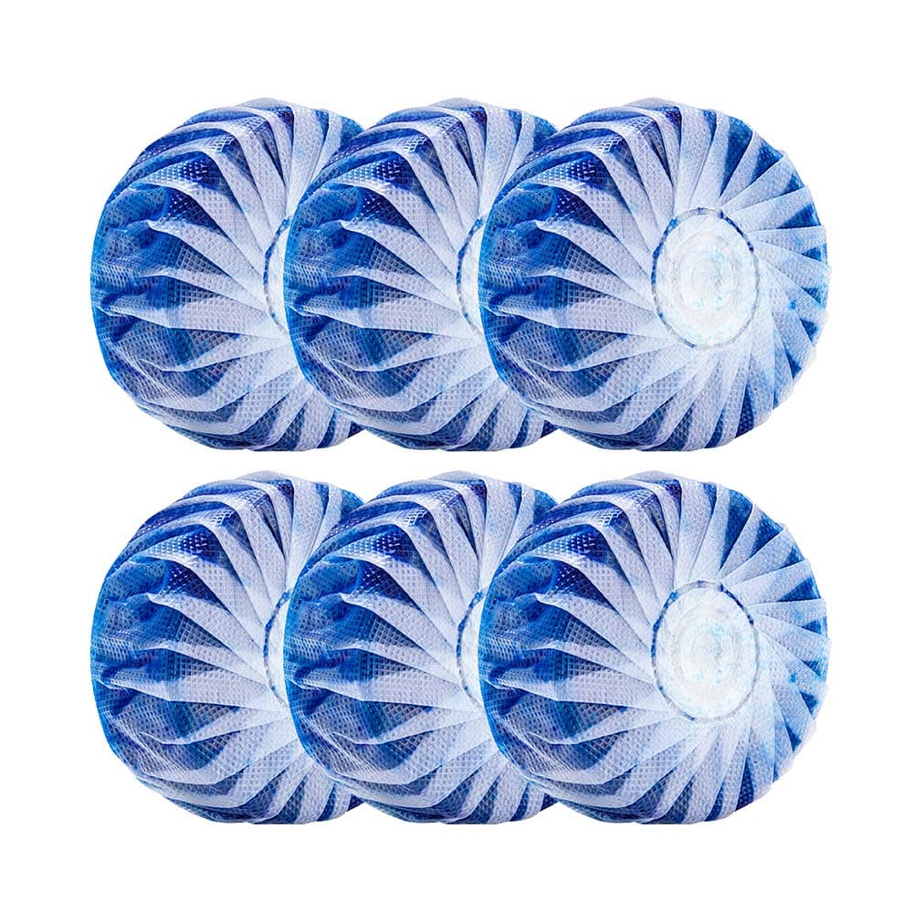 meihejia6 Pack Automatic Toilet Bowl Cleaner Tablets[Amazon-developed Certification] Compact by Design