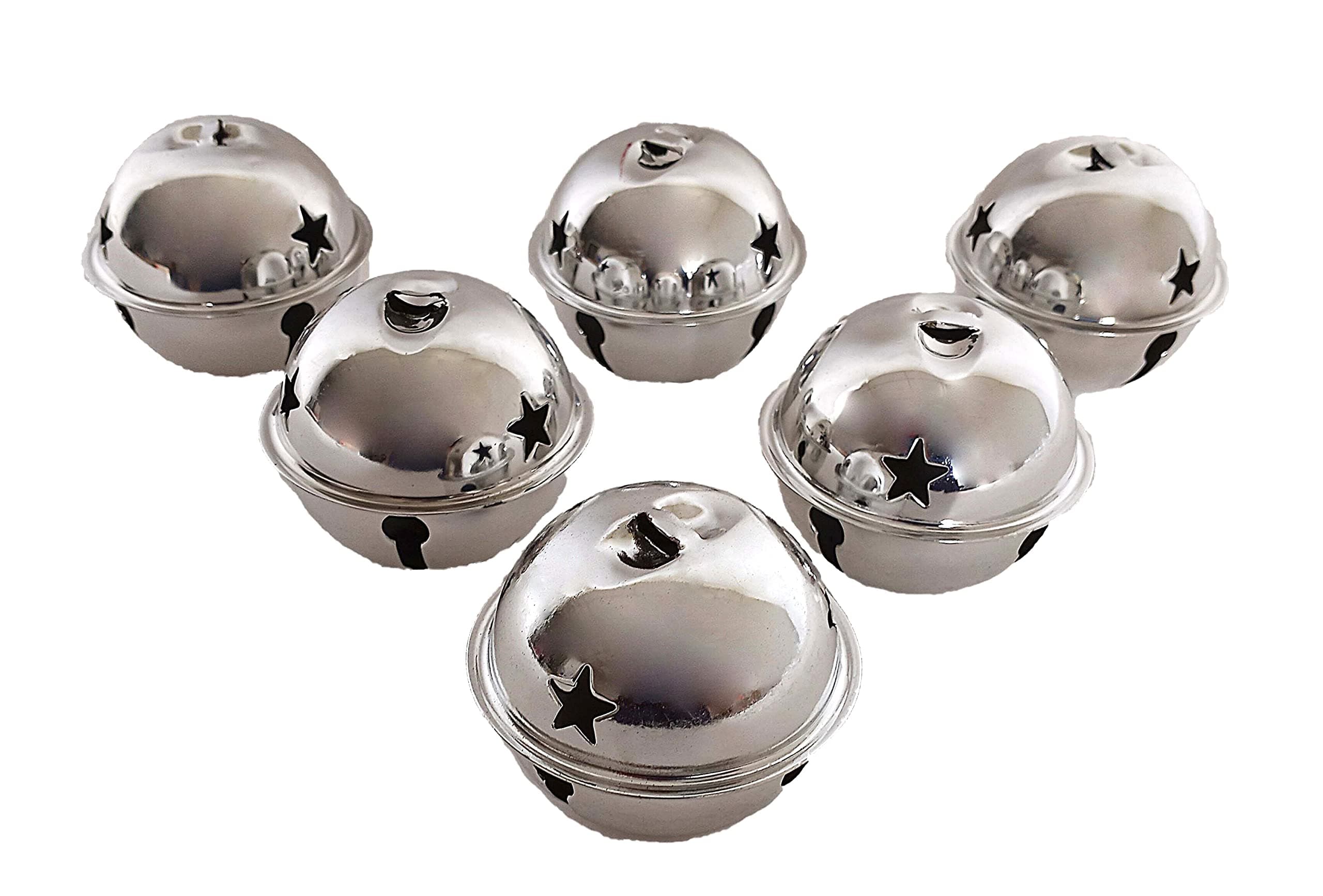 Jingle Bells (X-Large, Silver Ornament)