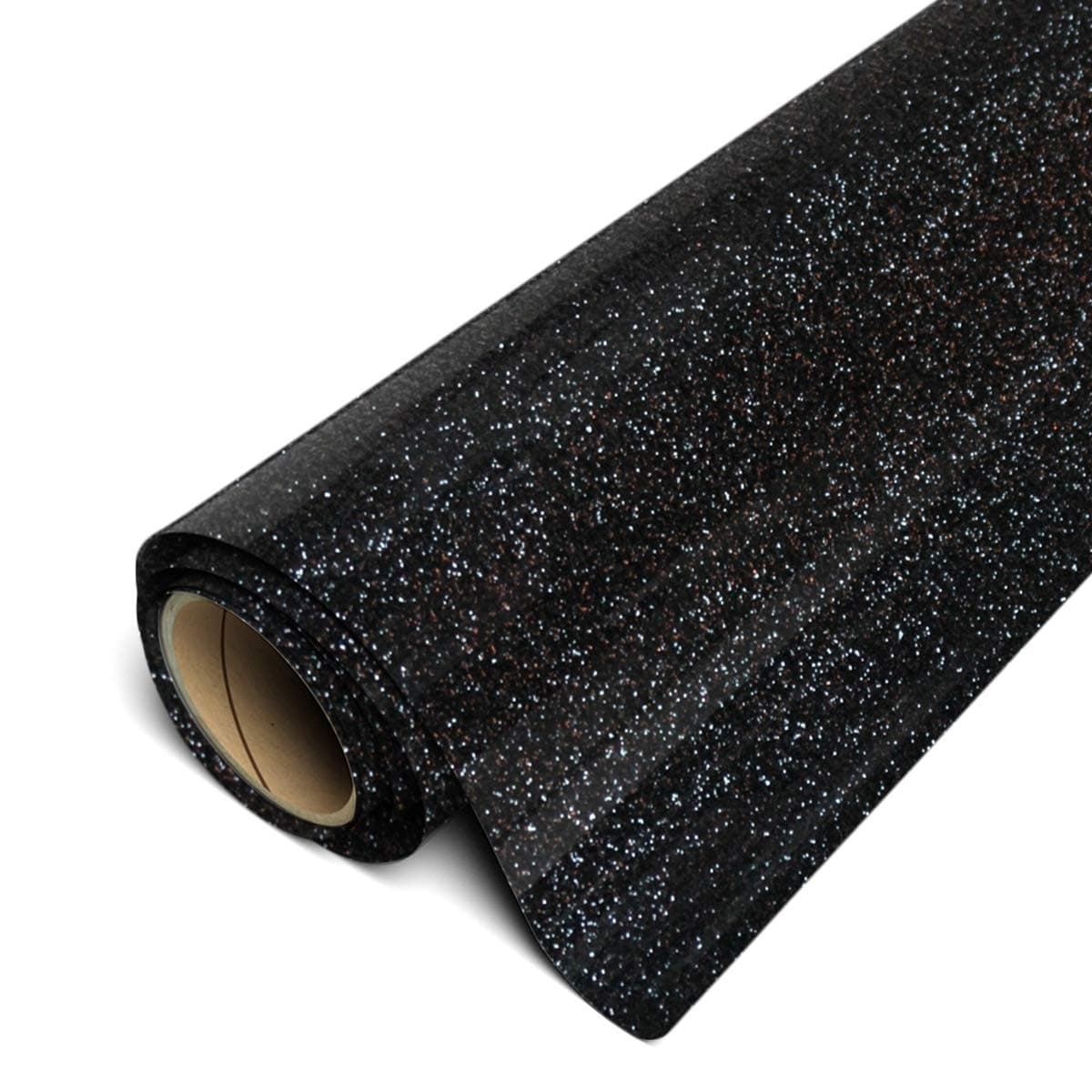 Siser Glitter 11.8"x5yd Roll (Black, 15ft)