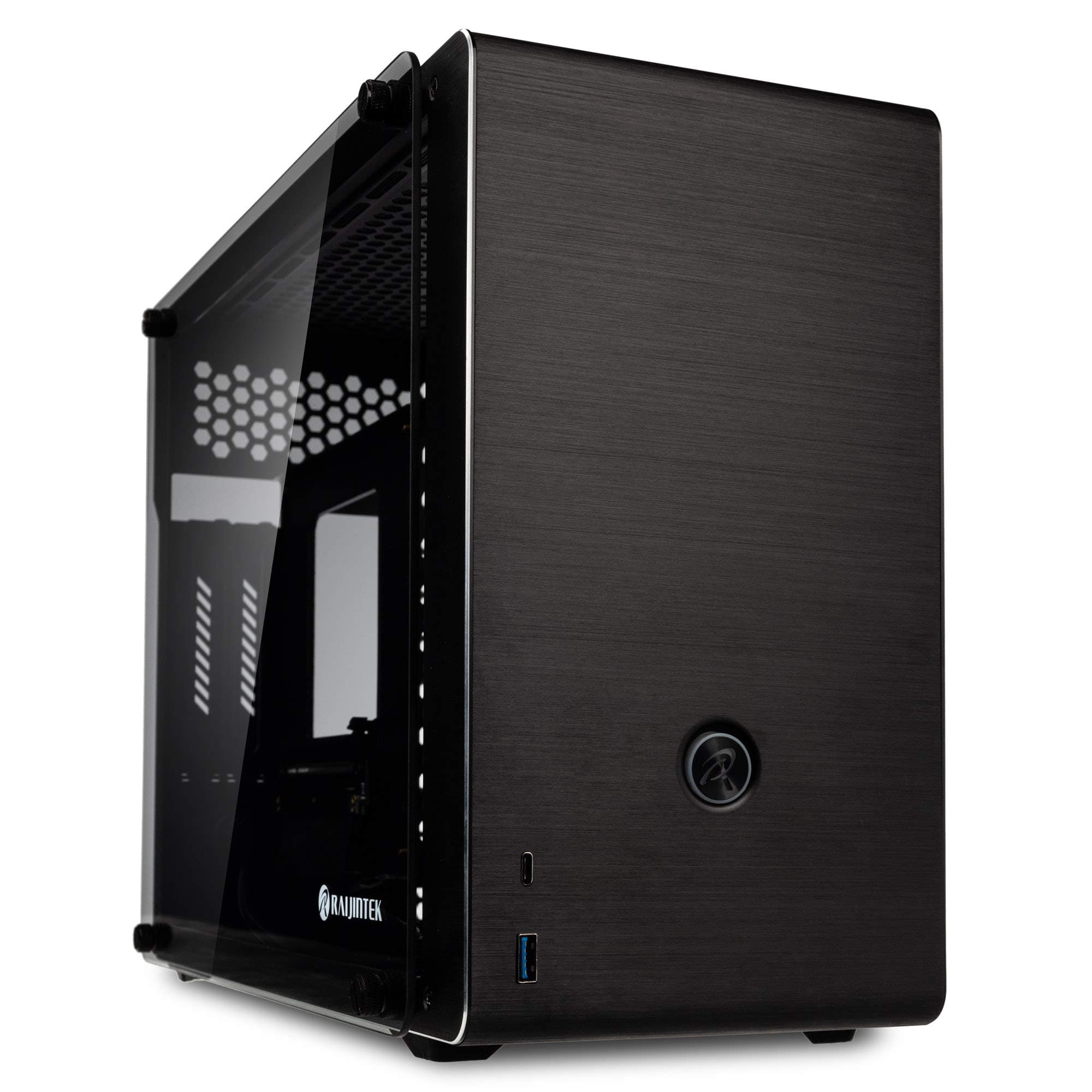Raijintek Ophion Evo Mini-ITX Case - Computer Case - Black Window