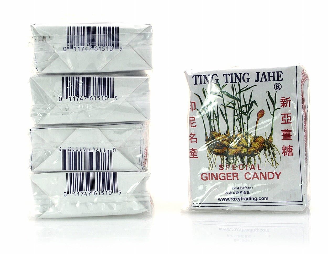 Ting Ting Jahe - Ginger Candy 2.0 Oz (5 Pack)