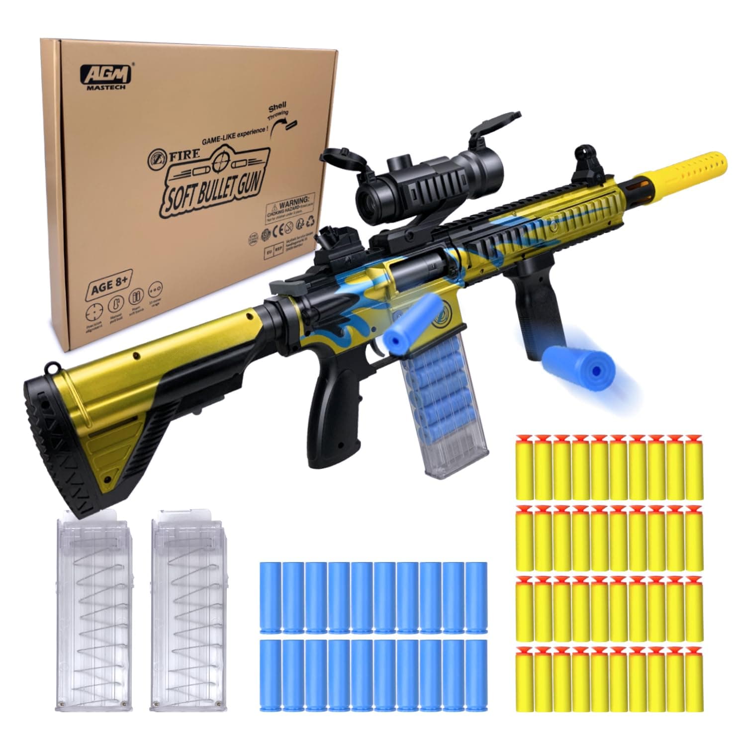 Shell-Throwing Blaster Shot Gun AB-051-D