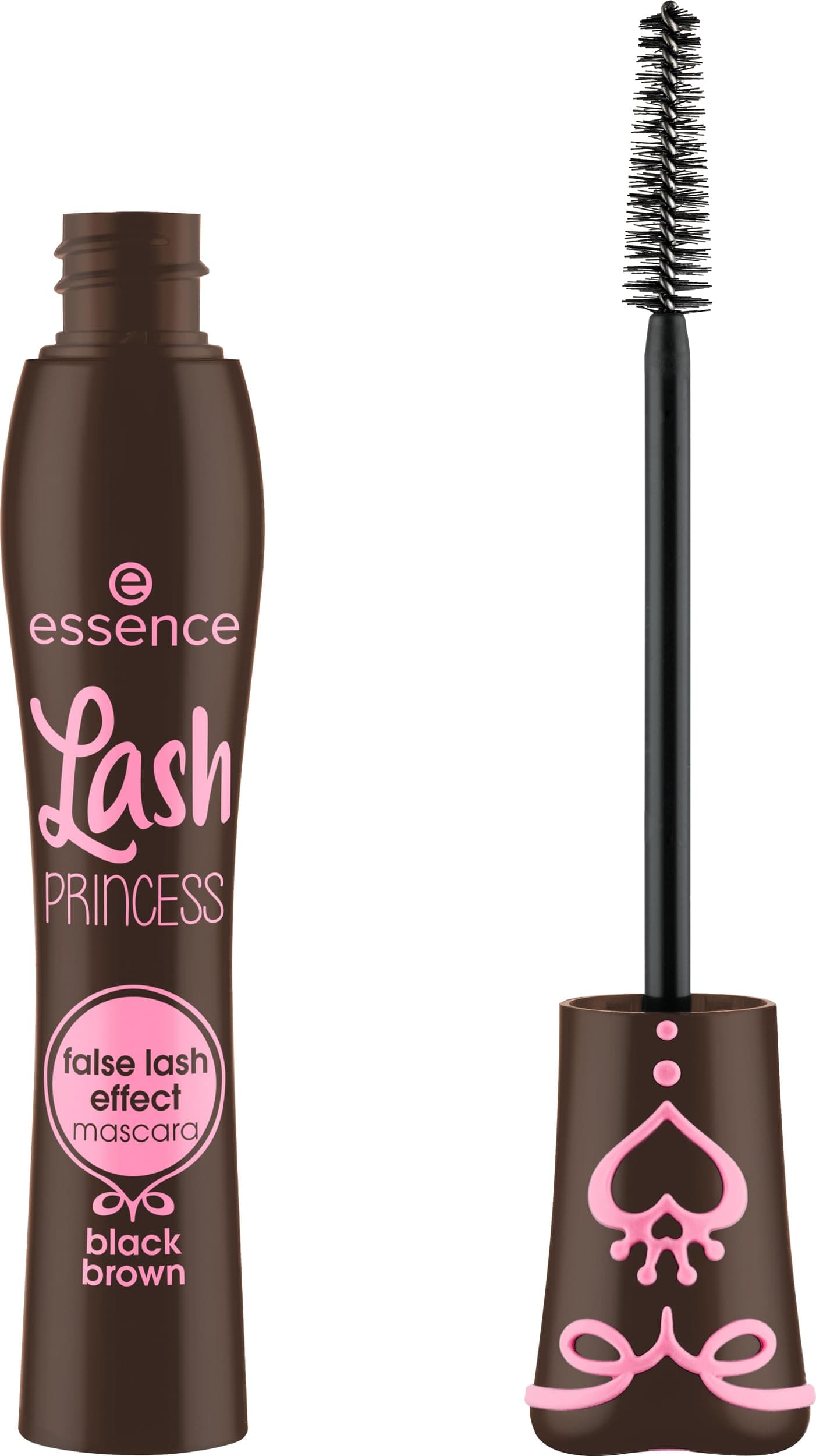 Lash Princess False Lash Effect Mascara Black Brown, Volumizing, False Eyelash Effect, Defining, Vegan, No Microplastic Particles, Nanoparticles Free, No Perfume, Pack of 1 (12 ml)