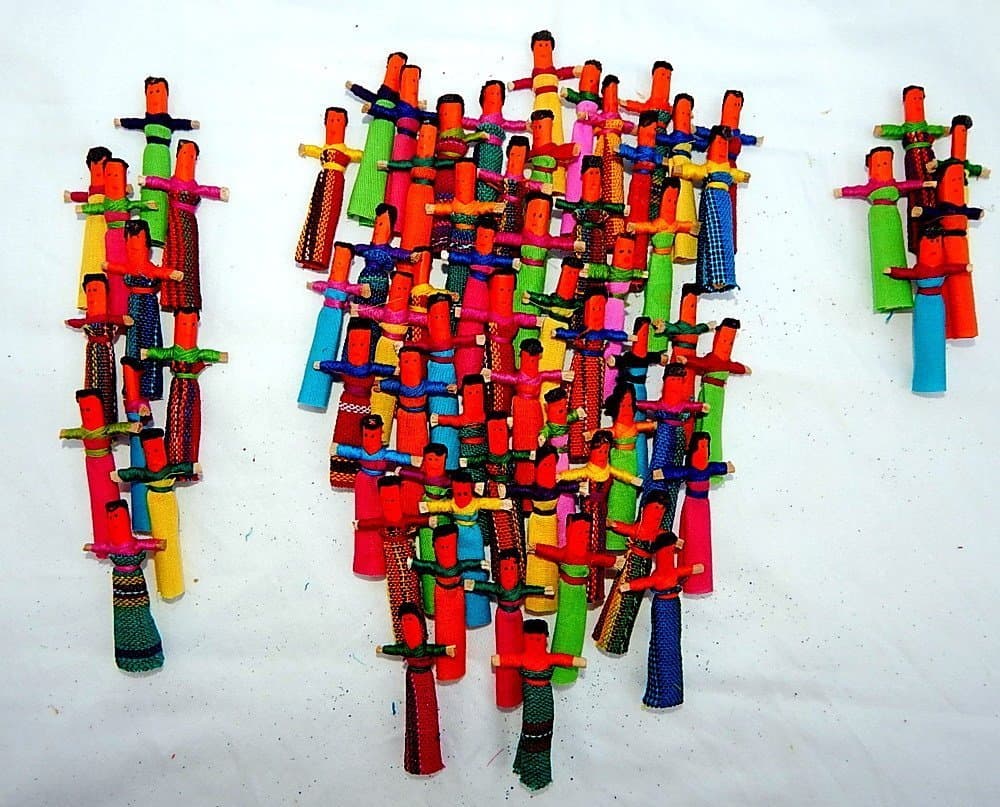 100 1 1/2'" Marketing Worry Dolls …