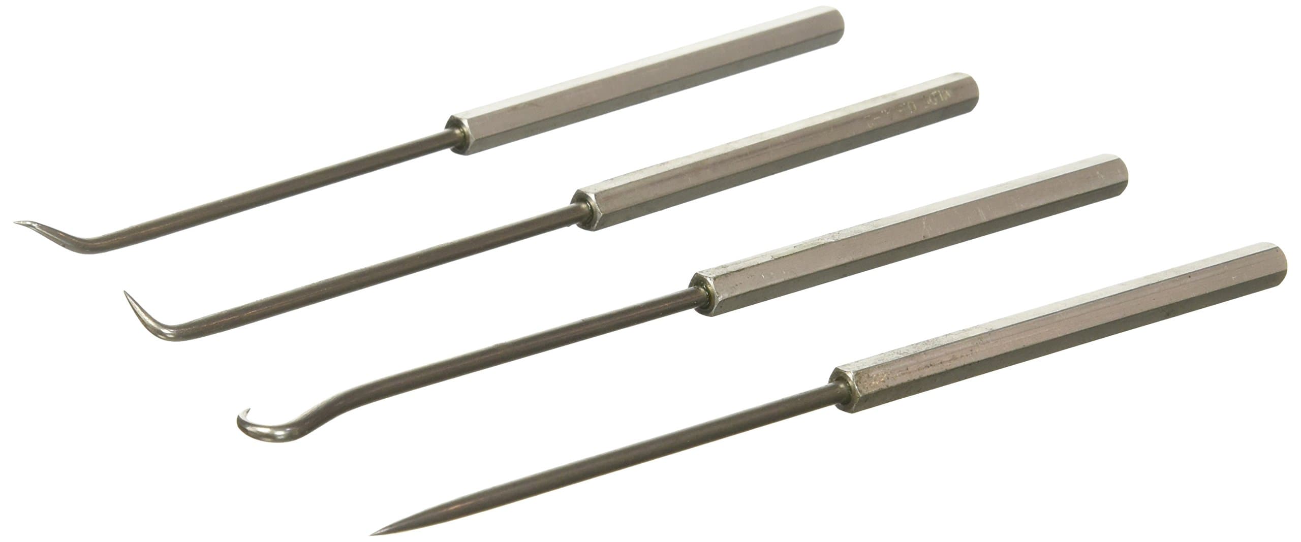 Wilde Tool SHP904/VP 4-Piece Hook And Pick Set-Vinyl Pouch