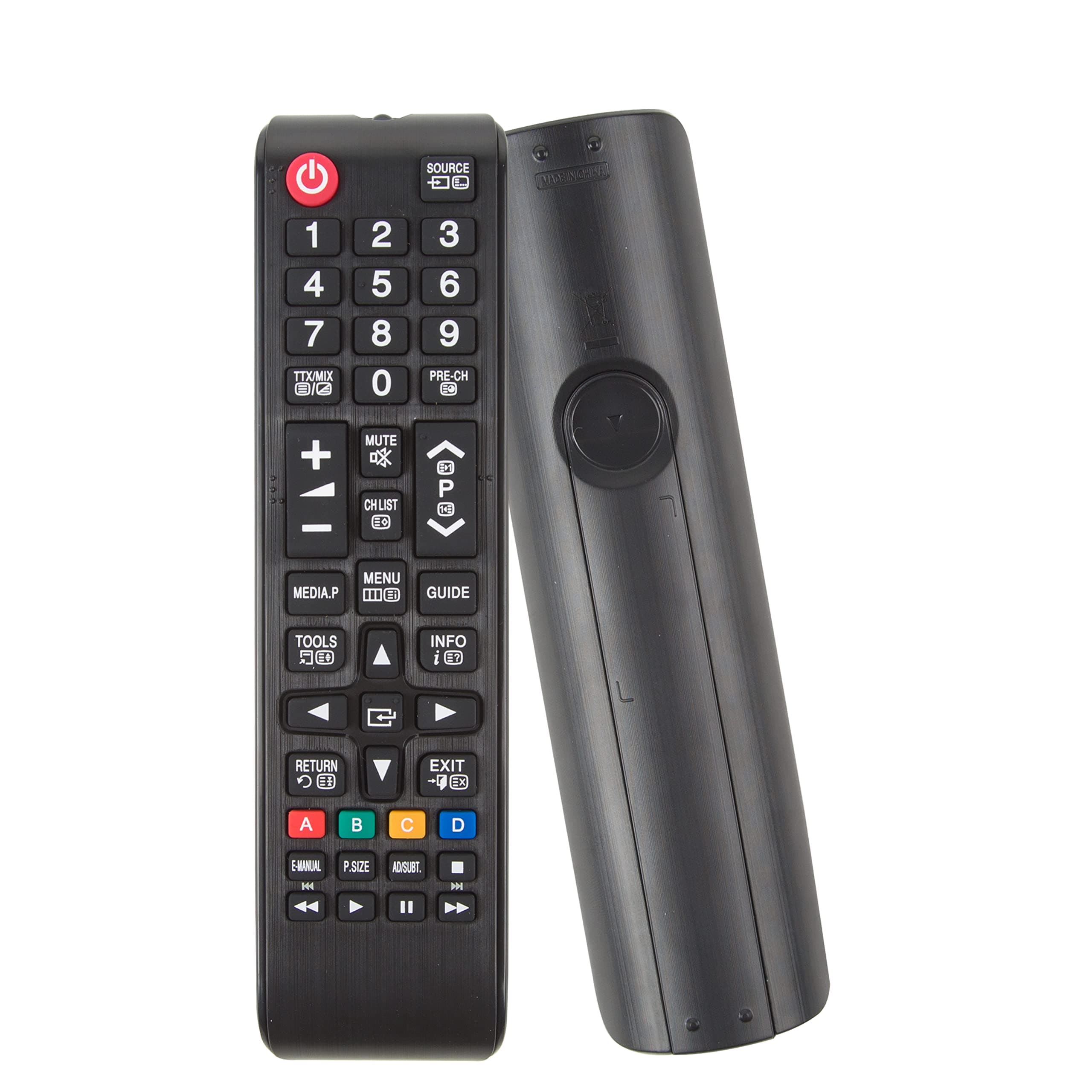 Universal Remote Control For Samsung Remote Control TV 3D LCD LED, Smart TV Remote Control For Samsung Tv Remote Control Replacement Compatible With All Samsung Tv Control TVs Aa59-00786A And Others