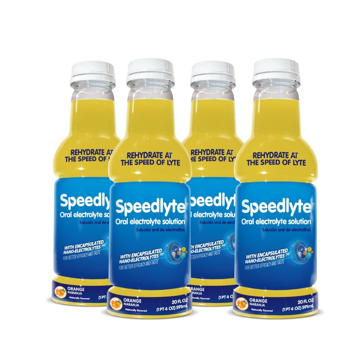 4 Pack of Speedlyte®, a Breakthrough Oral Rehydration Solution for More efficient Electrolytes and Fluid Absorption