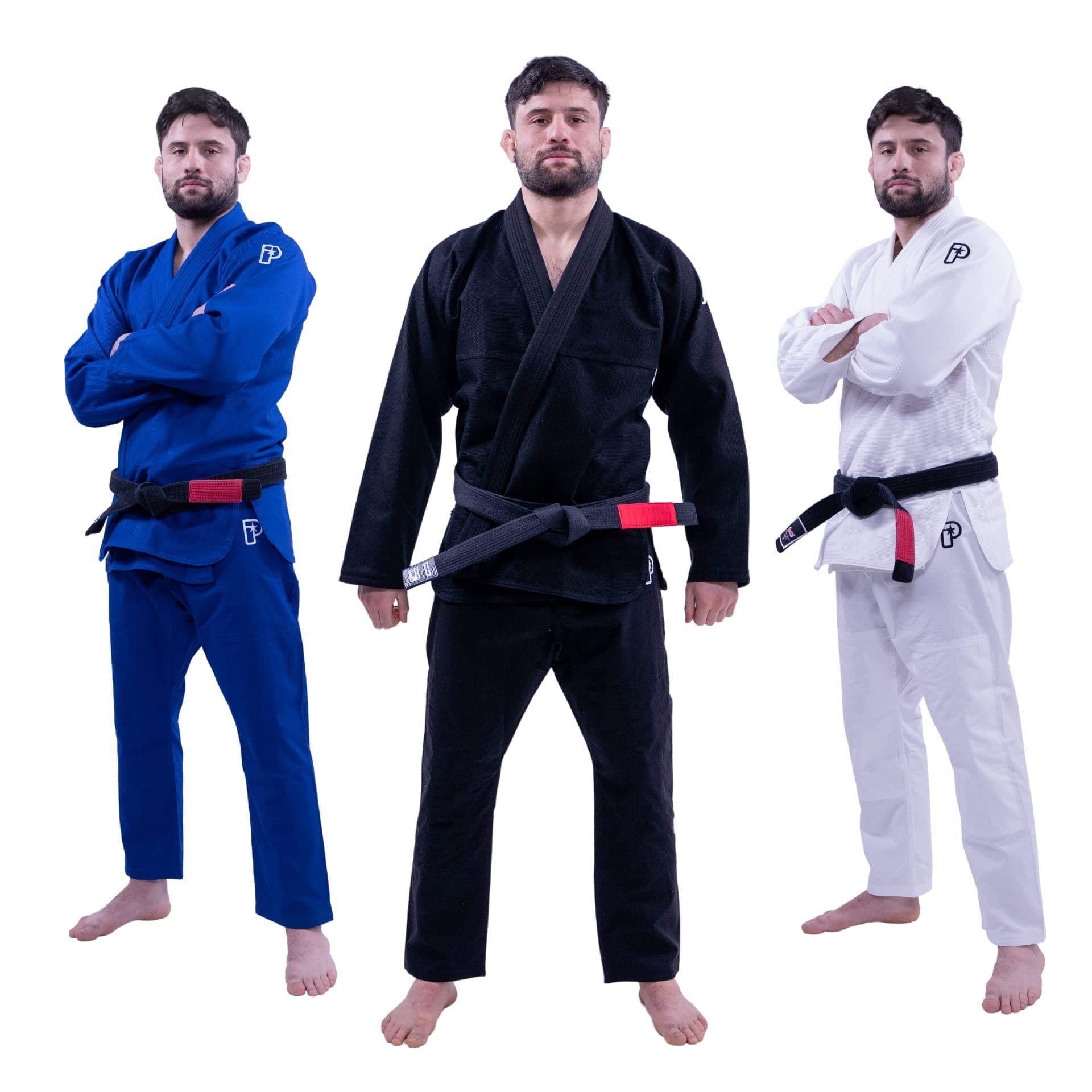 Progress Jiu Jitsu Academy Gi | Lightweight BJJ Gi with Free White Belt | BJJ Kimono for Men & Women | Durable Jiu Jitsu Gi