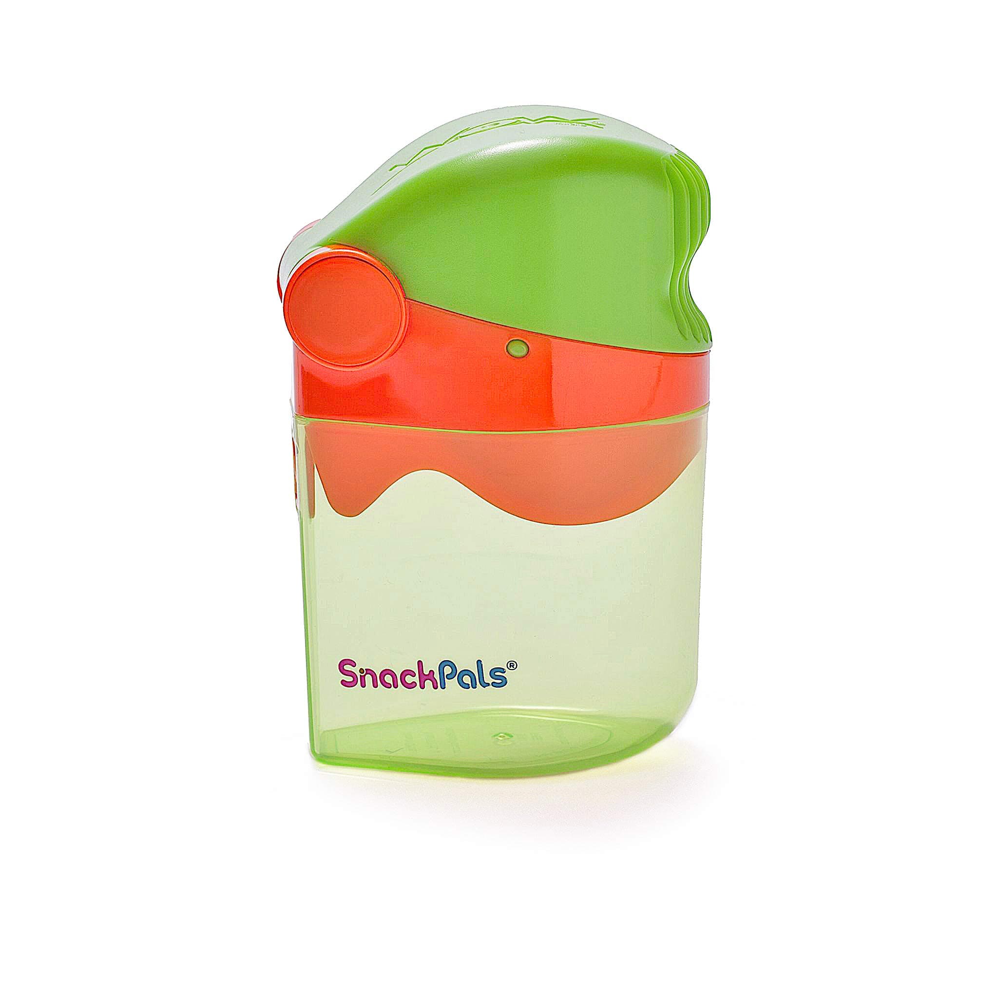 SnackPals Snack Dispenser (Green/Orange)