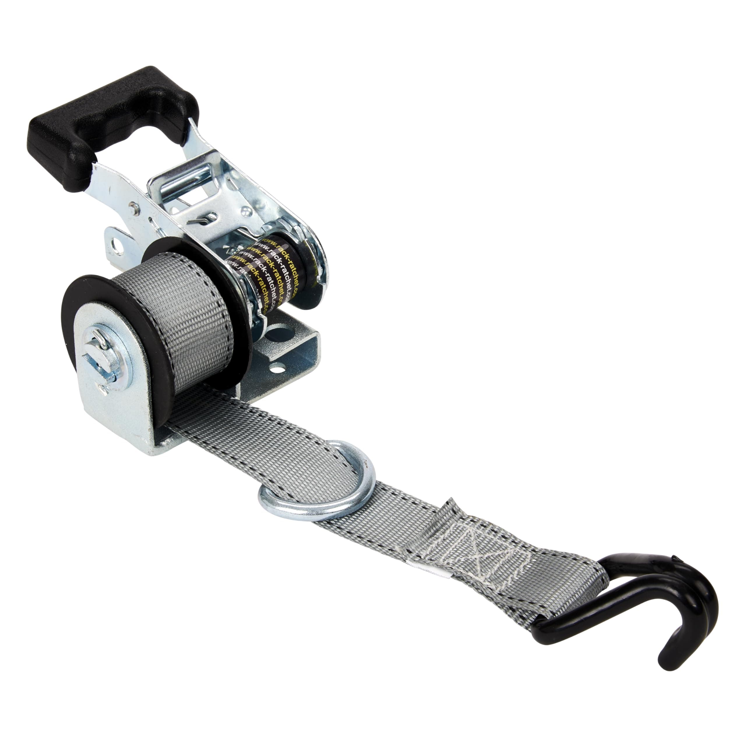 Keeper 1.5" x 8’ Mountable Rack Ratchet Tie Down with 500 lbs. Working Load Limit, Ladder and Pipe Rack Straps