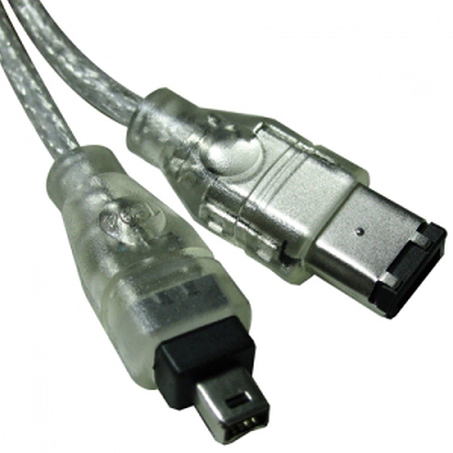 Fox Micro 1.5 Meter Usb To Ieee 1394 Firewire 4-Pin Data Cable 6Ft (Color May Very)