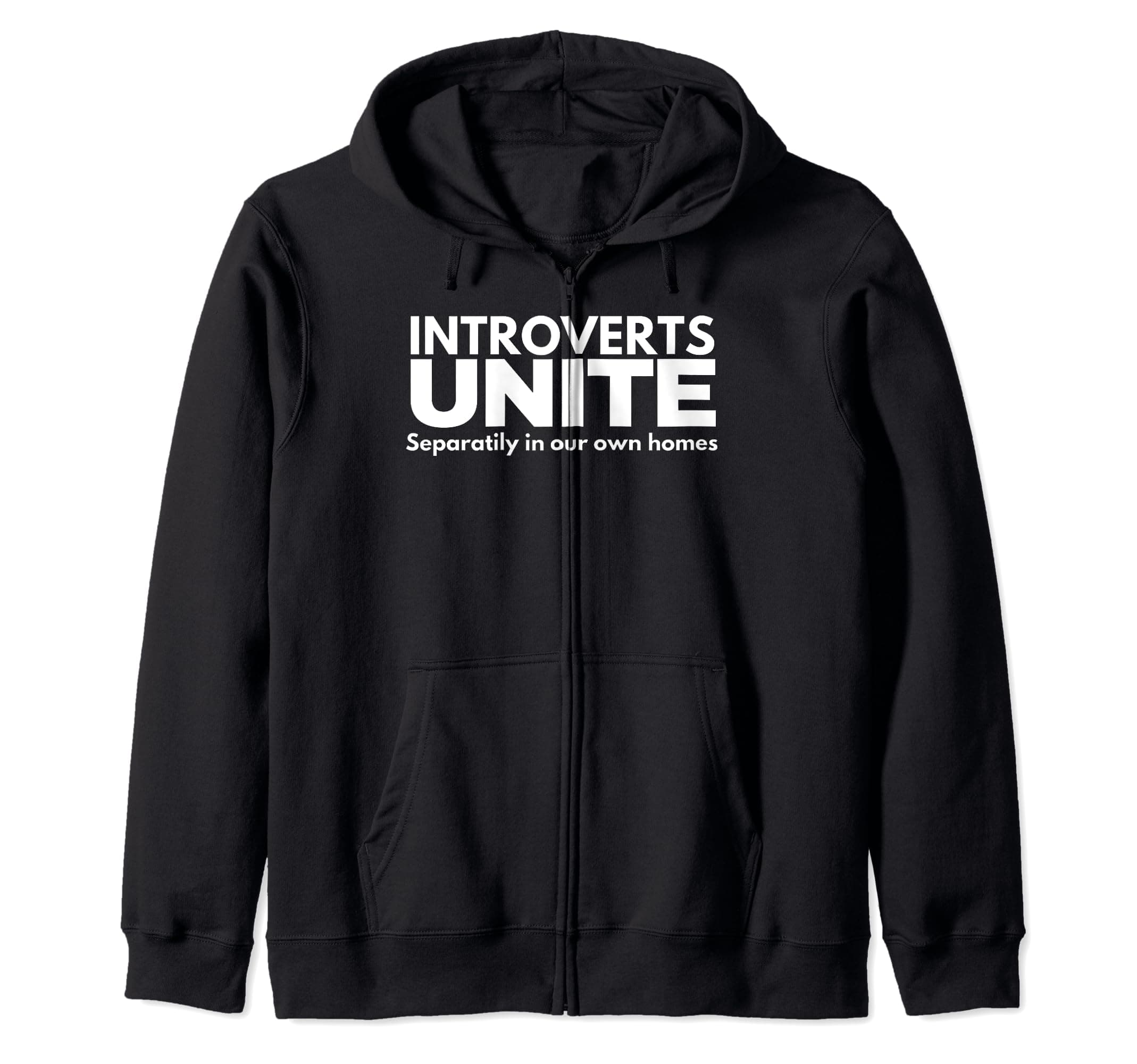 Introverts UniteZip Hoodie