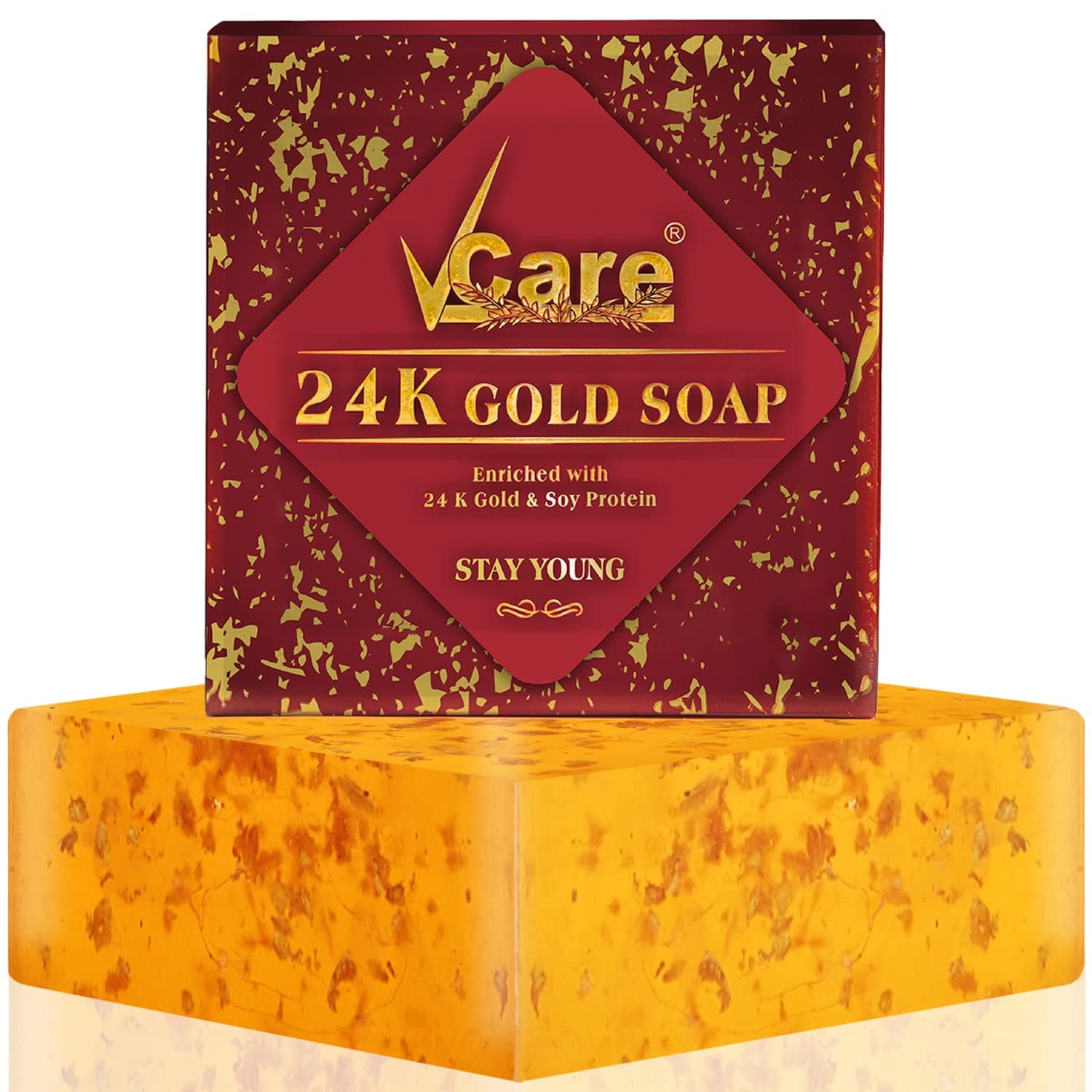 24 K Gold Soap, 100g