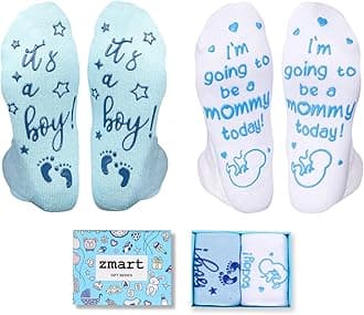 Pregnancy Gifts for Pregnant Women - New Mom Socks, Maternity Socks for Expecting Mom