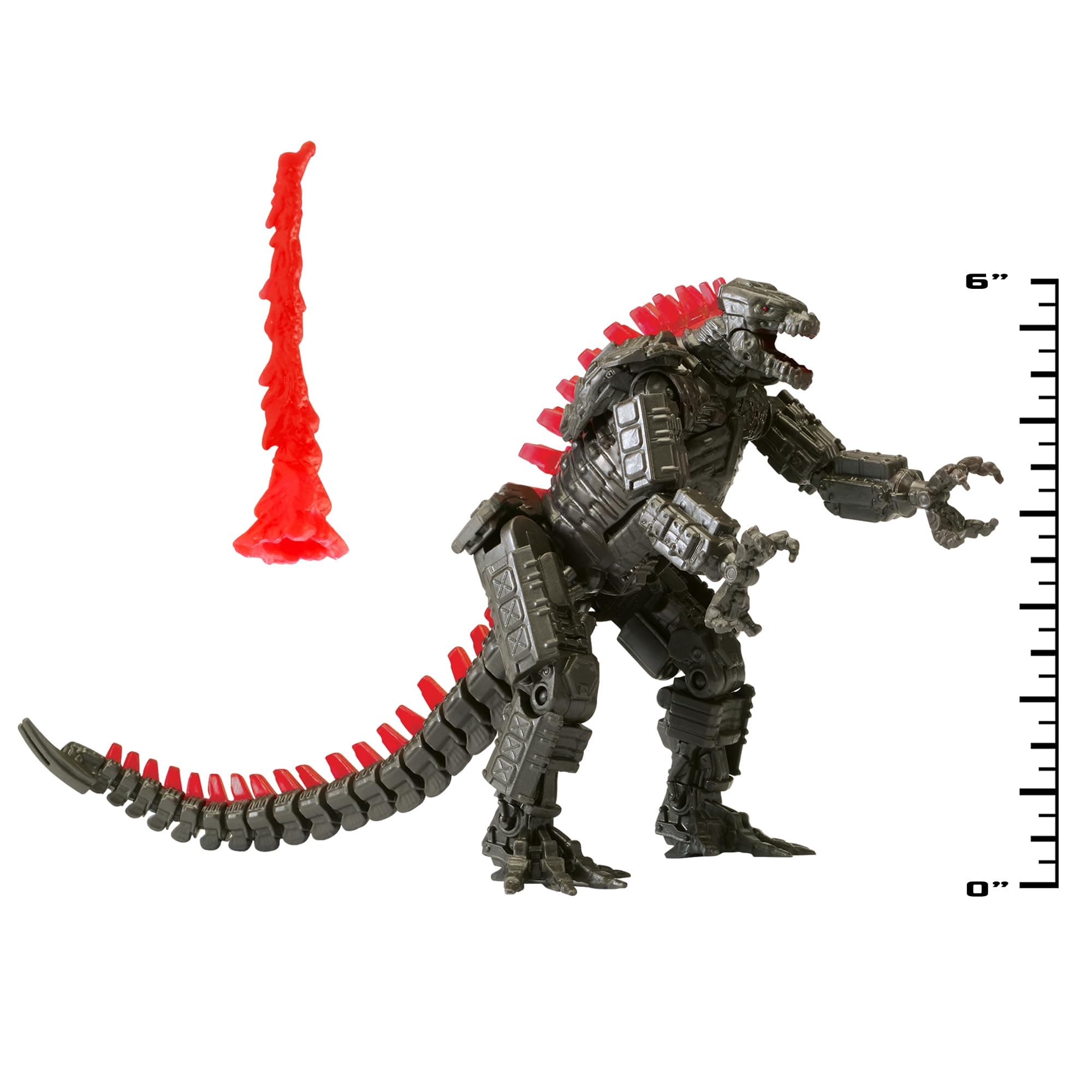 Godzilla VS Kong Playmates Basic Action Figure Battle Mecha Godzilla with Proton Scream / Godzilla Vs. Kong 2021 Playmates Basic Action Figure BATTLE MECHAGODZILLA WITH PROTON SCREAM [Parallel Import Version] Movie King Kong vs. Godzilla Monster Bass