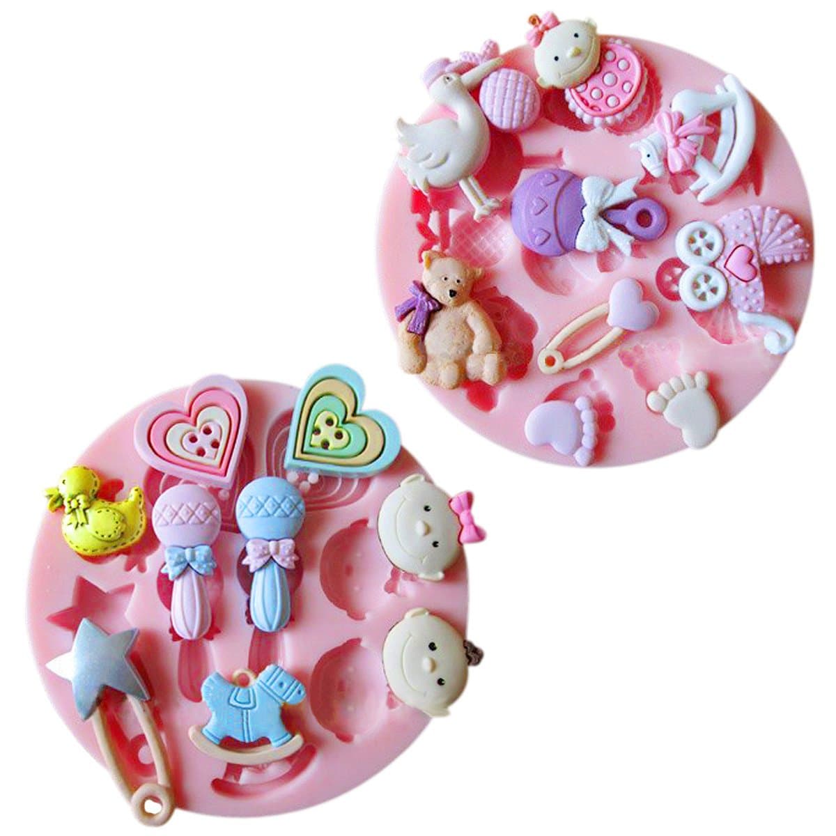 Surepromise 2 pack silicone mould cutters