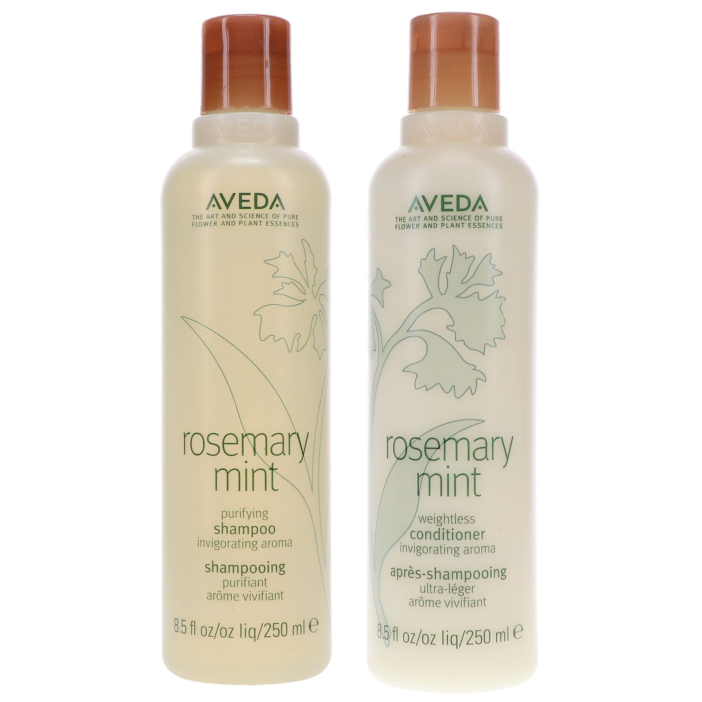Aveda Rosemary Mint Shampoo 250ml + Conditioner 250ml