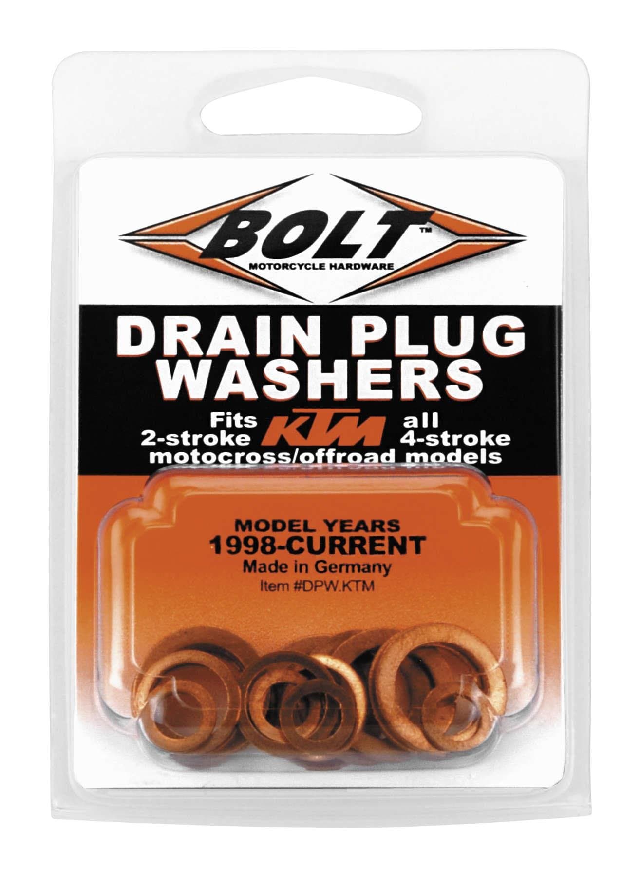Drain Plug WASHERS 2/4 Stroke Models KTM