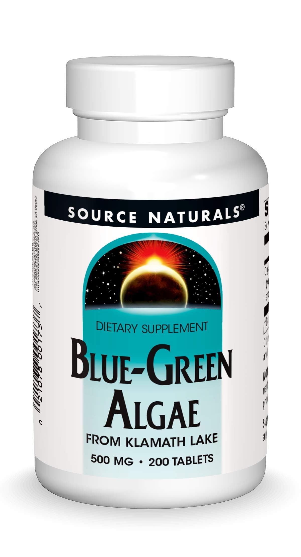 Blue-Green Algae, 500mg - 200 Tablets