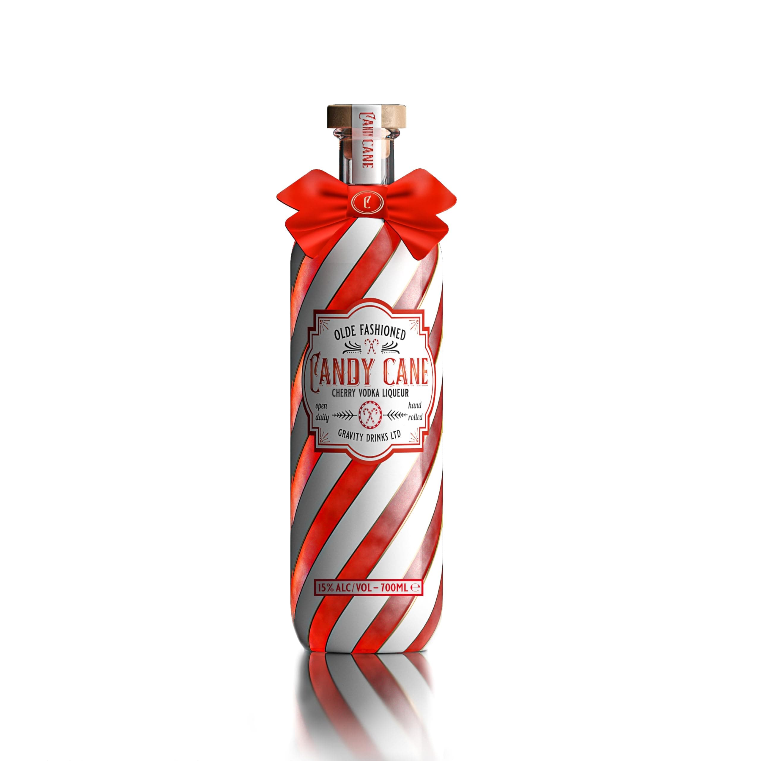 Olde Fashioned Candy Cane Cherry Vodka Liqueur, 15% ABV, 700ml