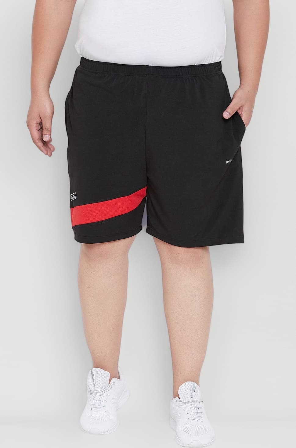 Plus Size Men's Regular Fit Shorts