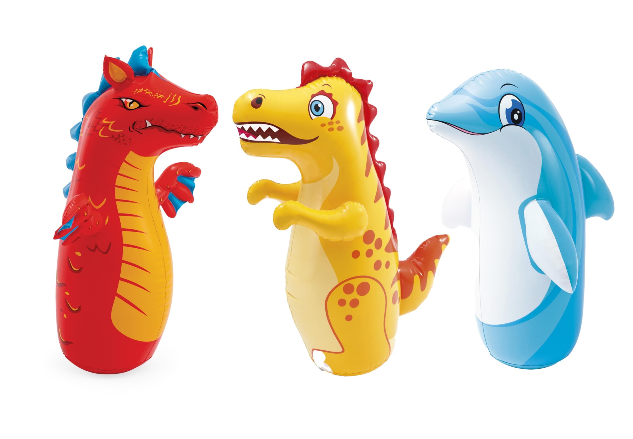 3D Bop Bag Blow Up Inflatable Tiger