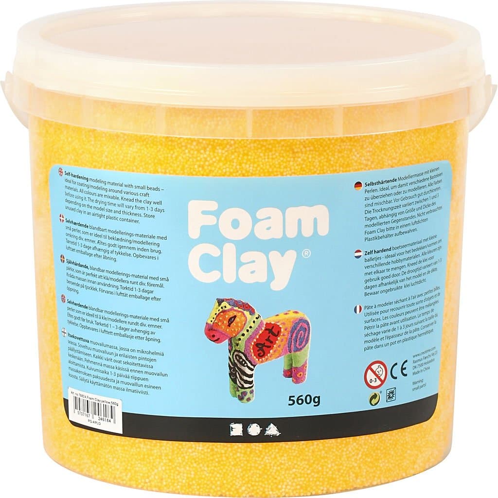 Foam Clay®, yellow, 560g