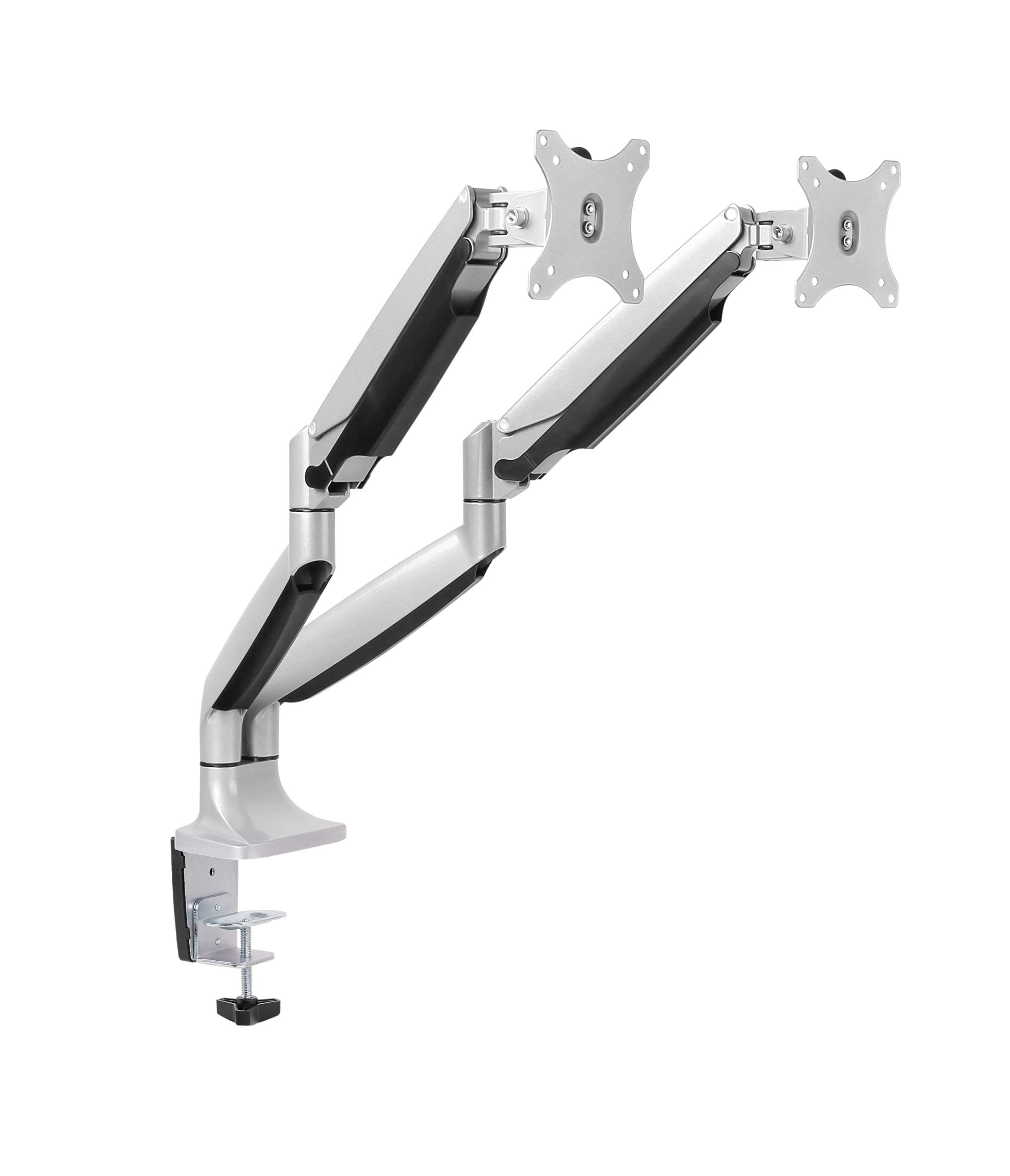 Holding-profi Office-324 Dual Table Mount for LED and LCD Monitors up to 32 Inches VESA 75x75 100x100 2 Monitore