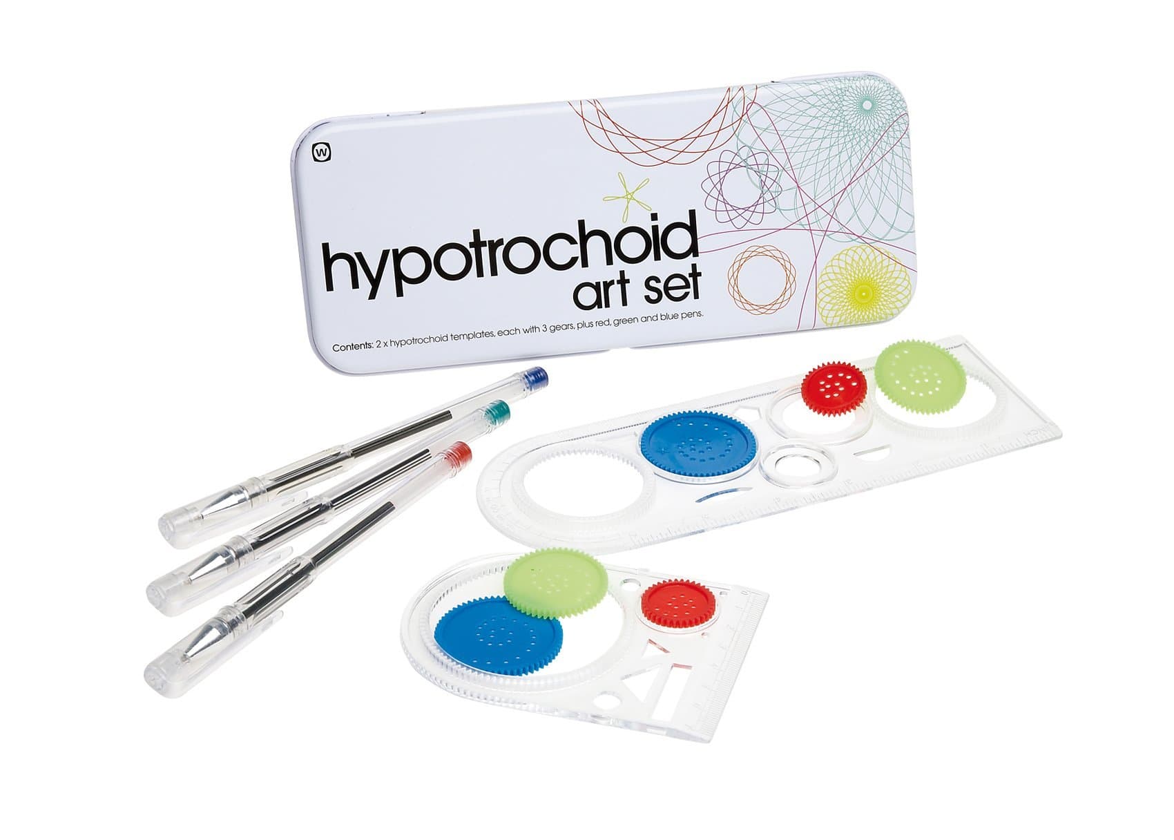 NPWW4083 Hypotrochoid Art Set, Multicolor