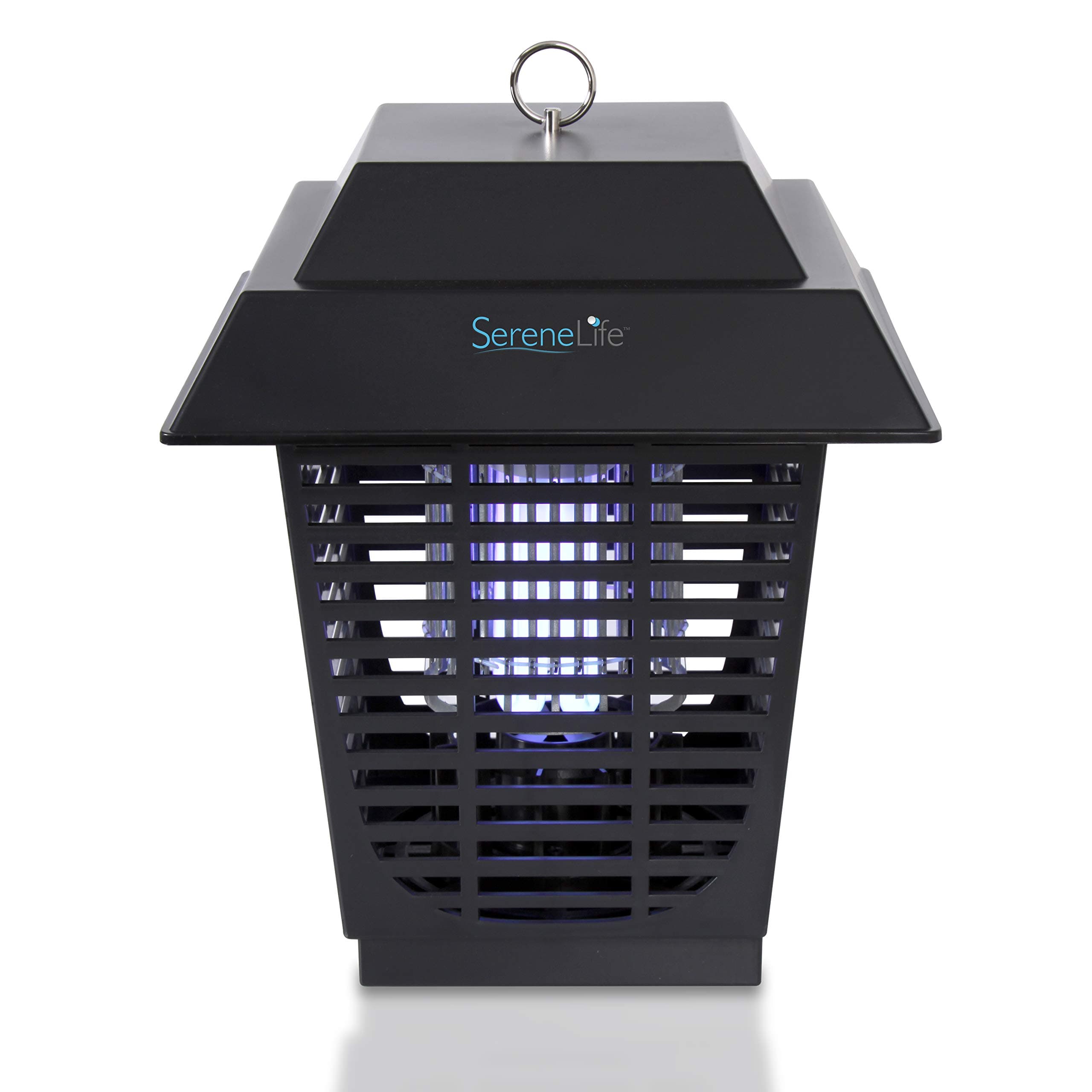 Electric Bug Zapper - Fly & Mosquito Killer, Insect Eliminator or Flying Bug Trap Weather Resistant Electronic Lamp Plug in with UV Light for Home, Indoor and Outdoor Use- SereneLife (AZPSLBZ22)