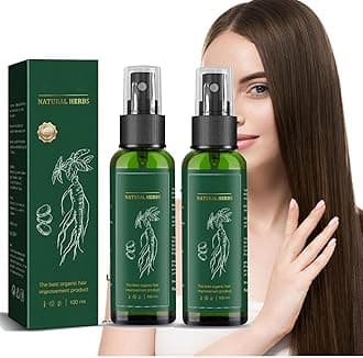 Elixir Para El Crecimiento Del Cabello, Natural Herbs Ginseng Hair Tonic, Hair Growth Spray, Serum Pertumbuhan Rambut Ginseng