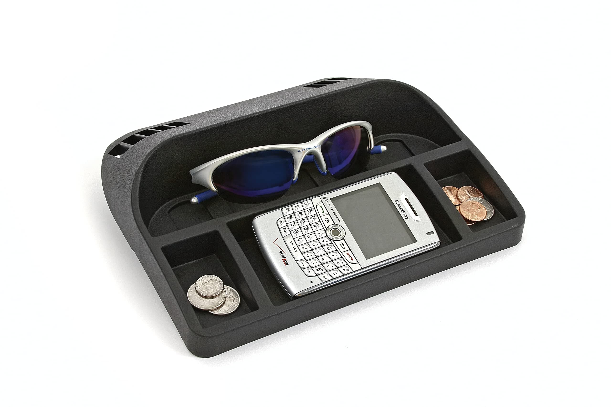 Hummer H3 and H3T Upper dash panel, secure your items and create usable space on your dash, fits 2004 to 2010 2/4WD, KG09113 - Black