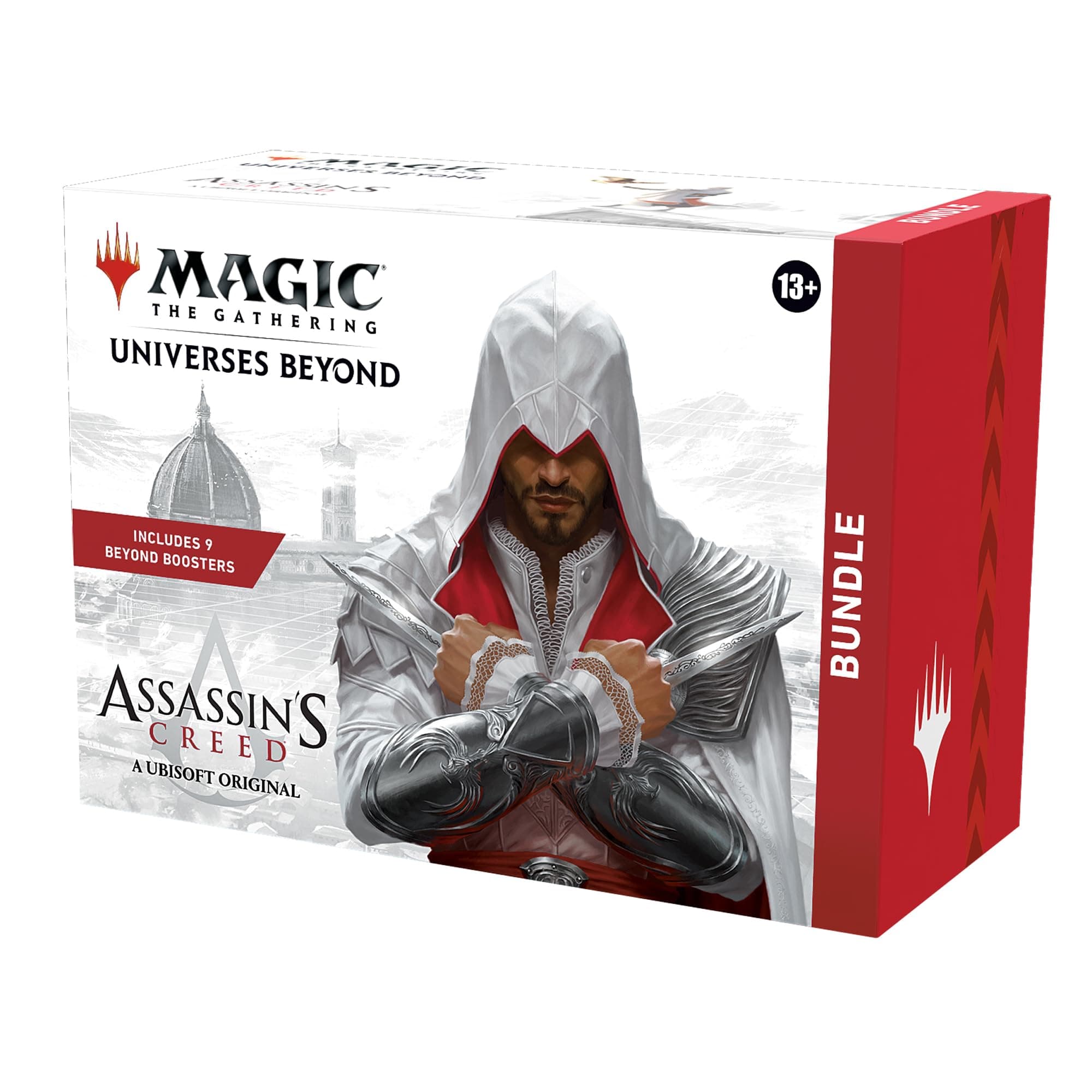 Magic: The Gathering - Assassin’s Creed Bundle | 9 Beyond Boosters + Accessories | Collectible Trading Card Game for Ages 13+
