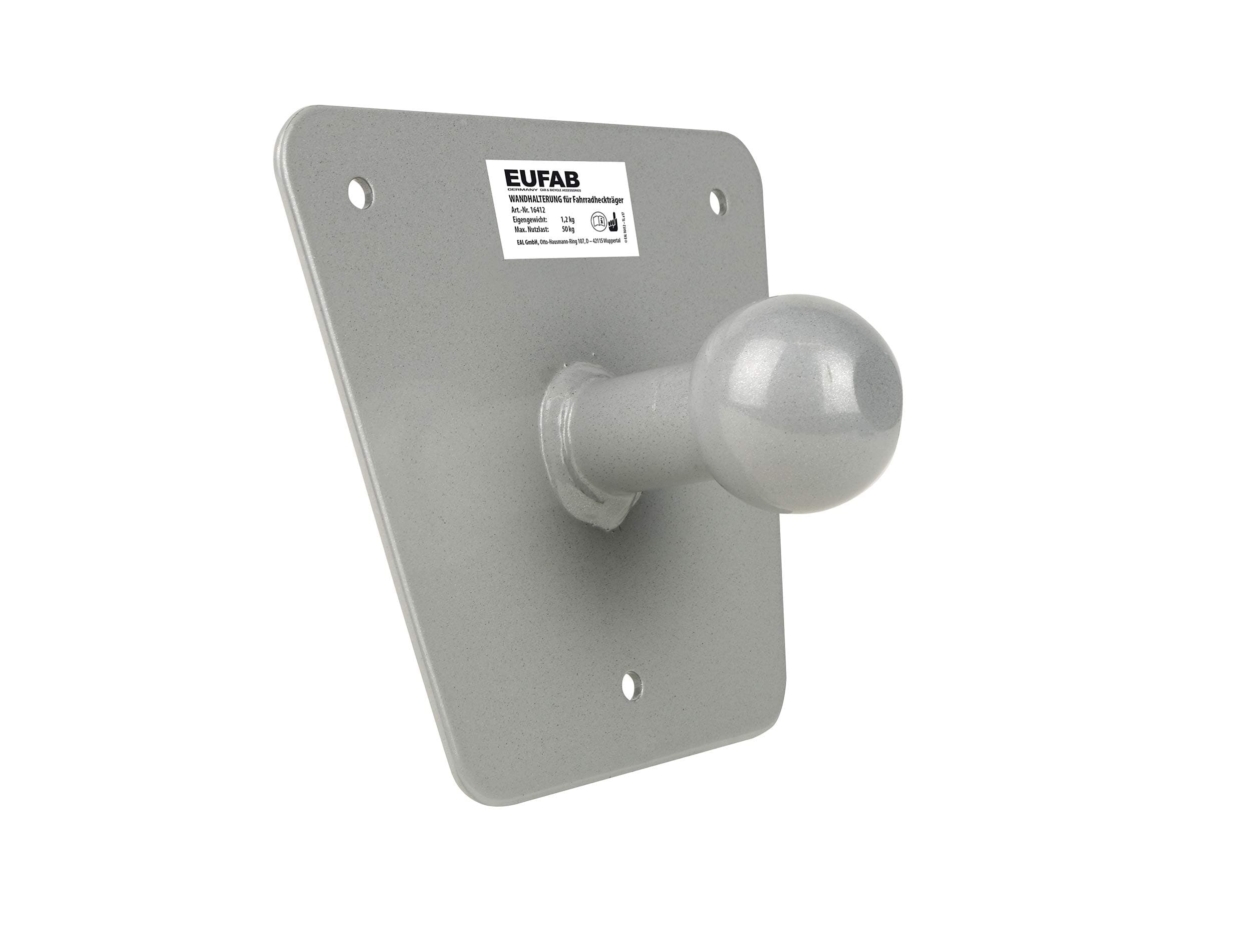 EUFAB16412 Wall bracket, suitable only for EUFAB and LAS bike racks