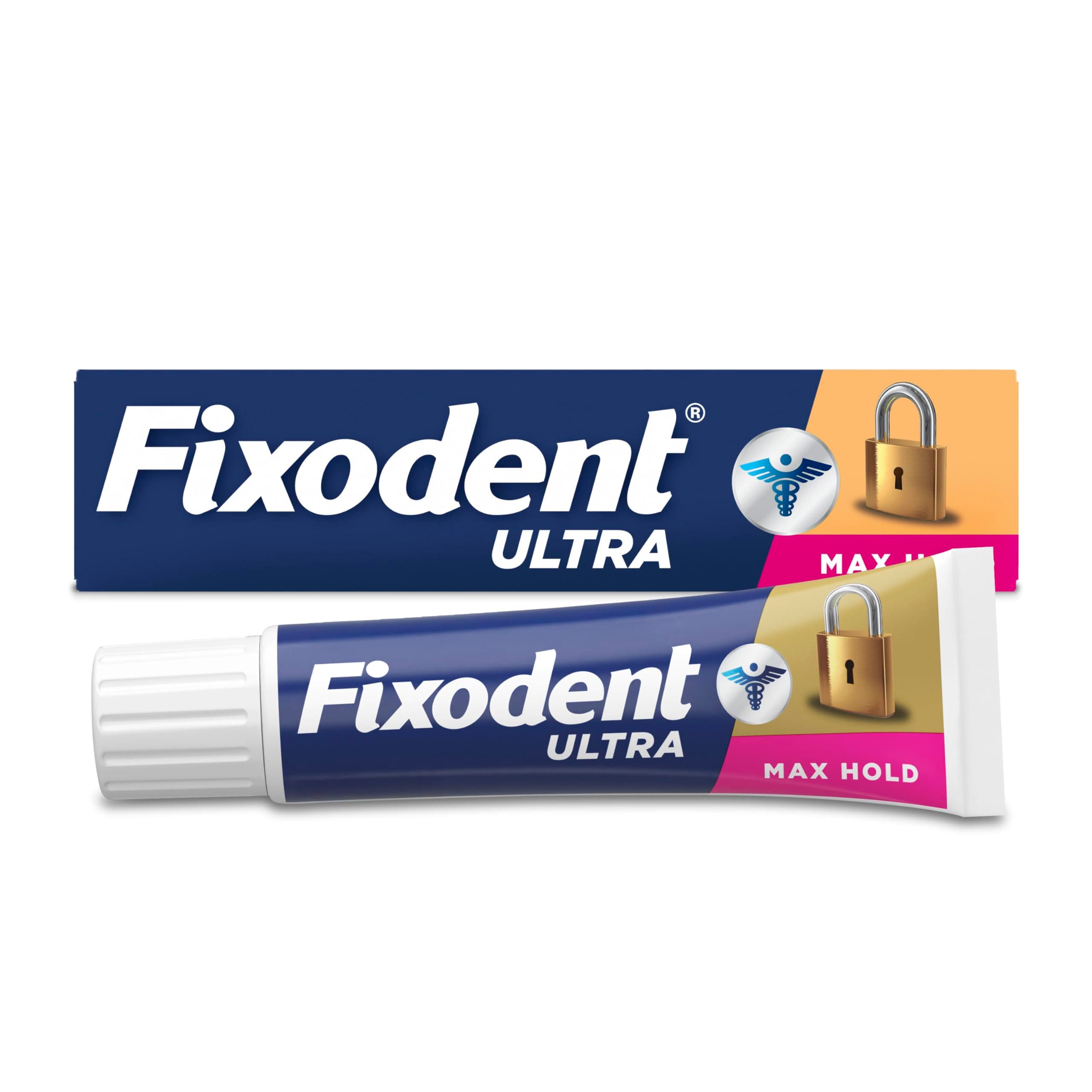 Ultra Max Hold Denture Adhesive, 2.2 oz, (Packaging may vary)