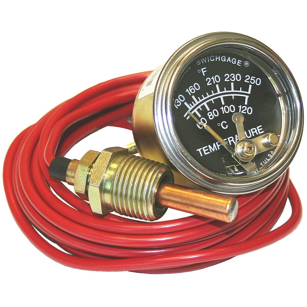 Murphy by Enovation Controls 20T-250-10-1/2 Temperature Swichgage (10702045)