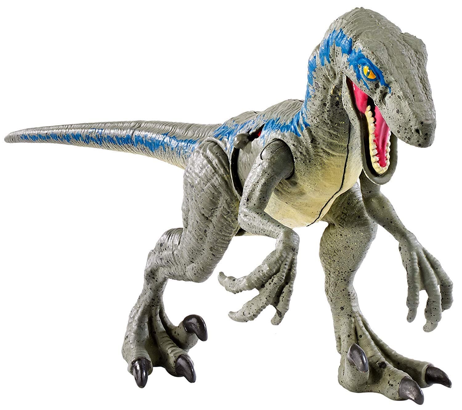 Blue Jurassic Dinosaur 4" Battle Damaged