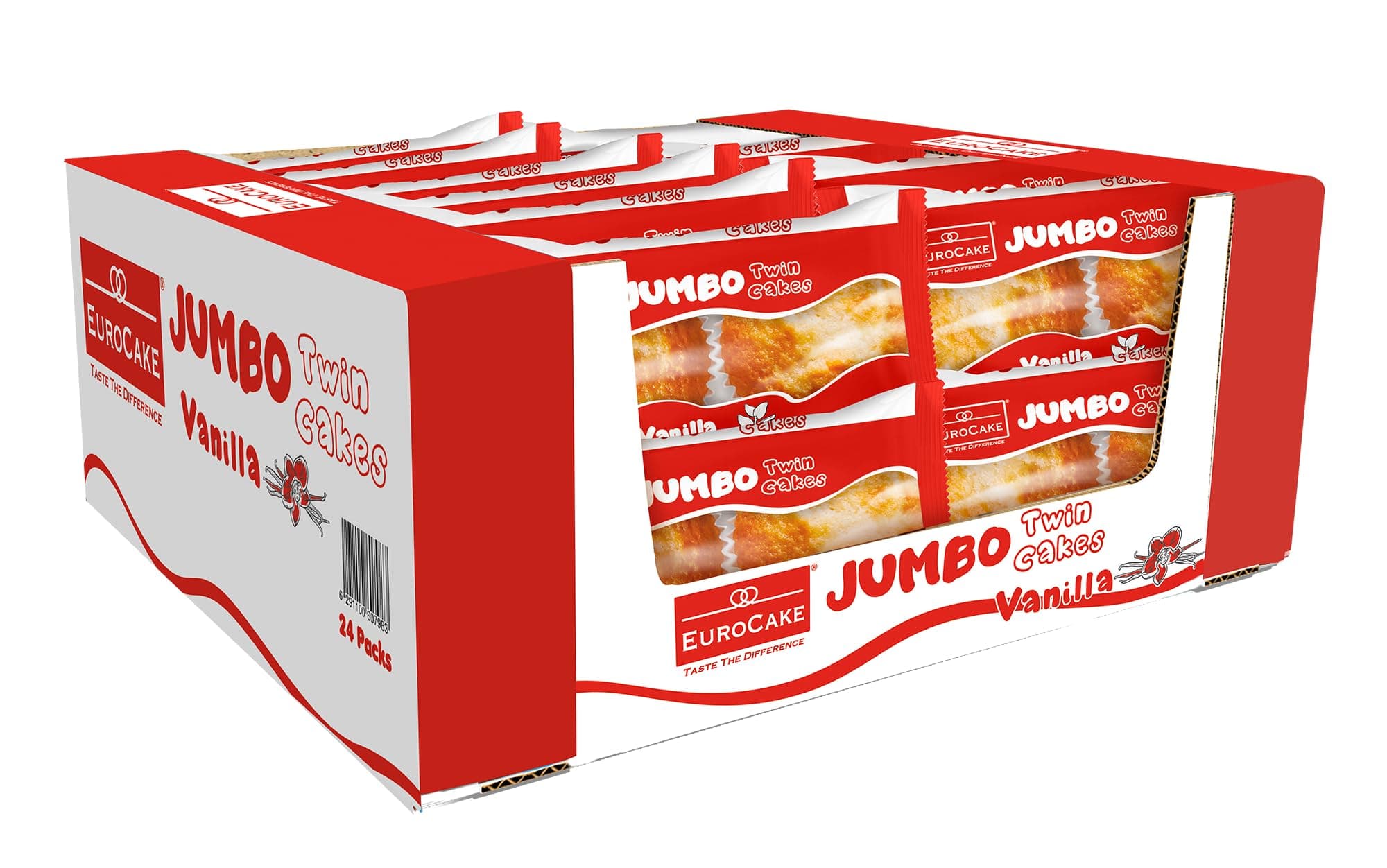 Euro Cake Jumbo Twin Vanilla