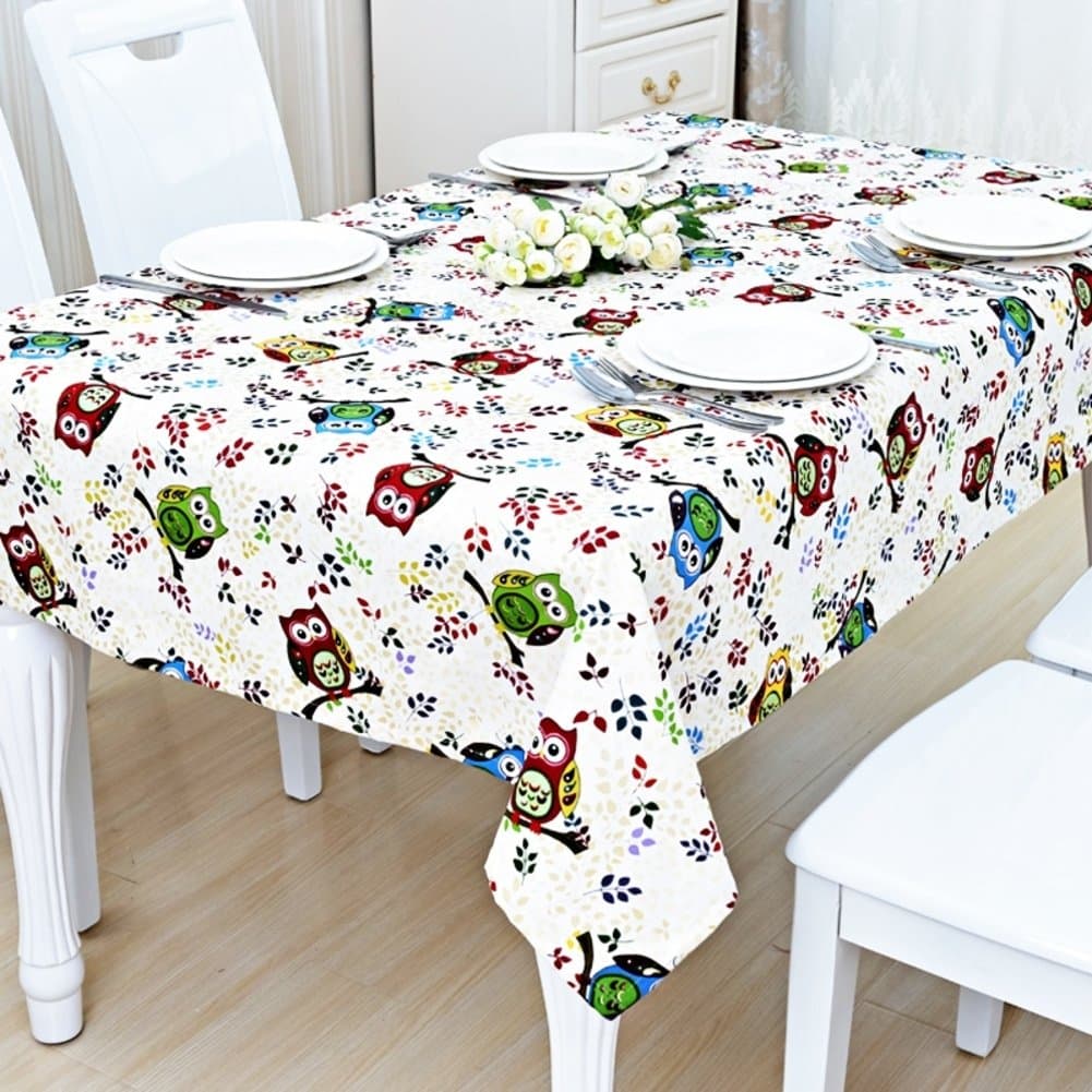 desk tablecloth/Computer desk table-cloth/tea table mats/tablecloth /fabrics / table cloth/pastoral European style tablecloth/ cotton and linen table cloths-E 140x170cm(55x67inch)