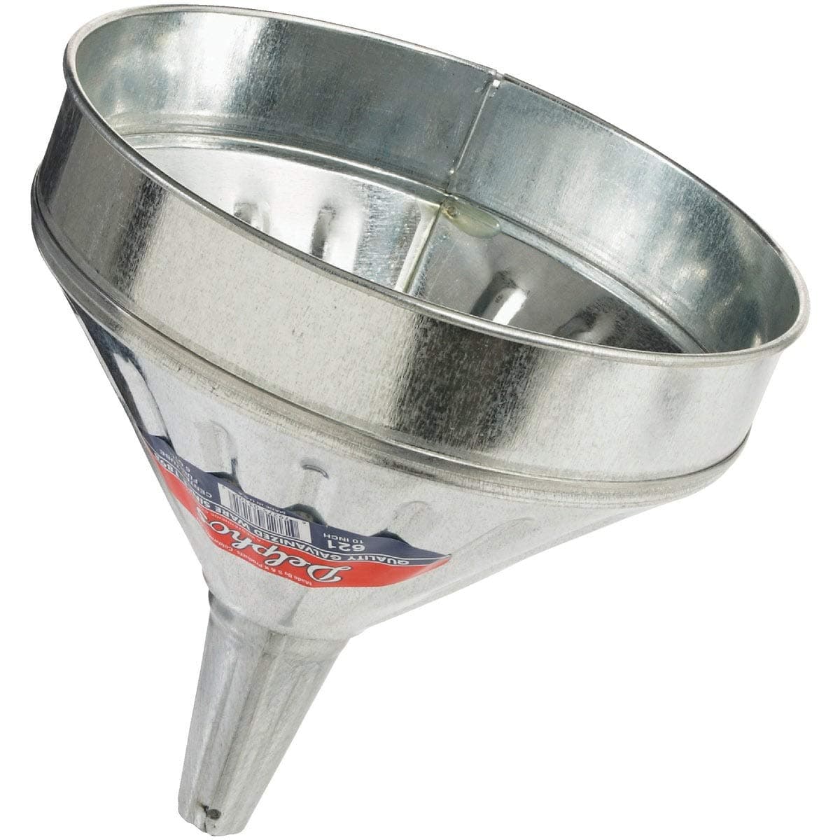 S & K PRODUCTS 621 6 Quart Galvanized Funnel