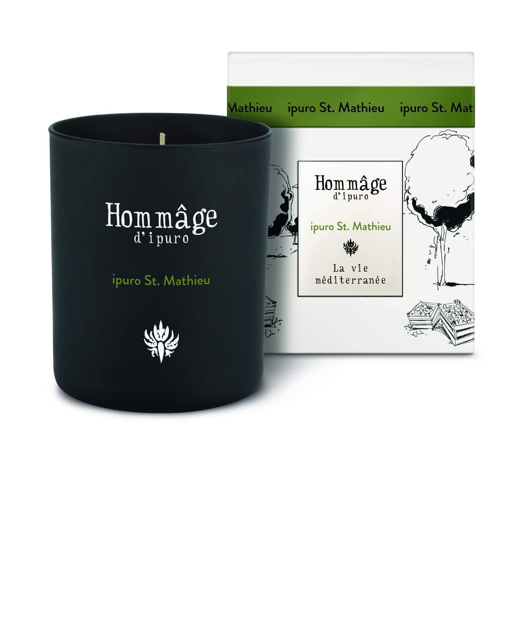 IPU0370 Scented Candle, St. Mathieu