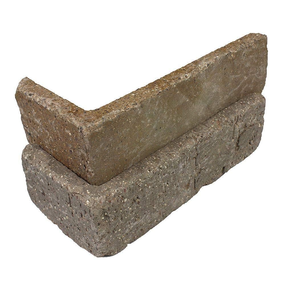 Brickwebb Single Thin Brick - Corners (Box of 25) - Promontory