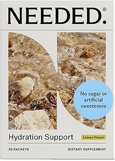 Needed. Hydration Support - for Pregnancy, Prenatal, Electrolytes + Trace Minerals - Support Lactation - Magnesium, Chloride, Sodium, Potassium, Trace Mineral Concentrate (Lemon)
